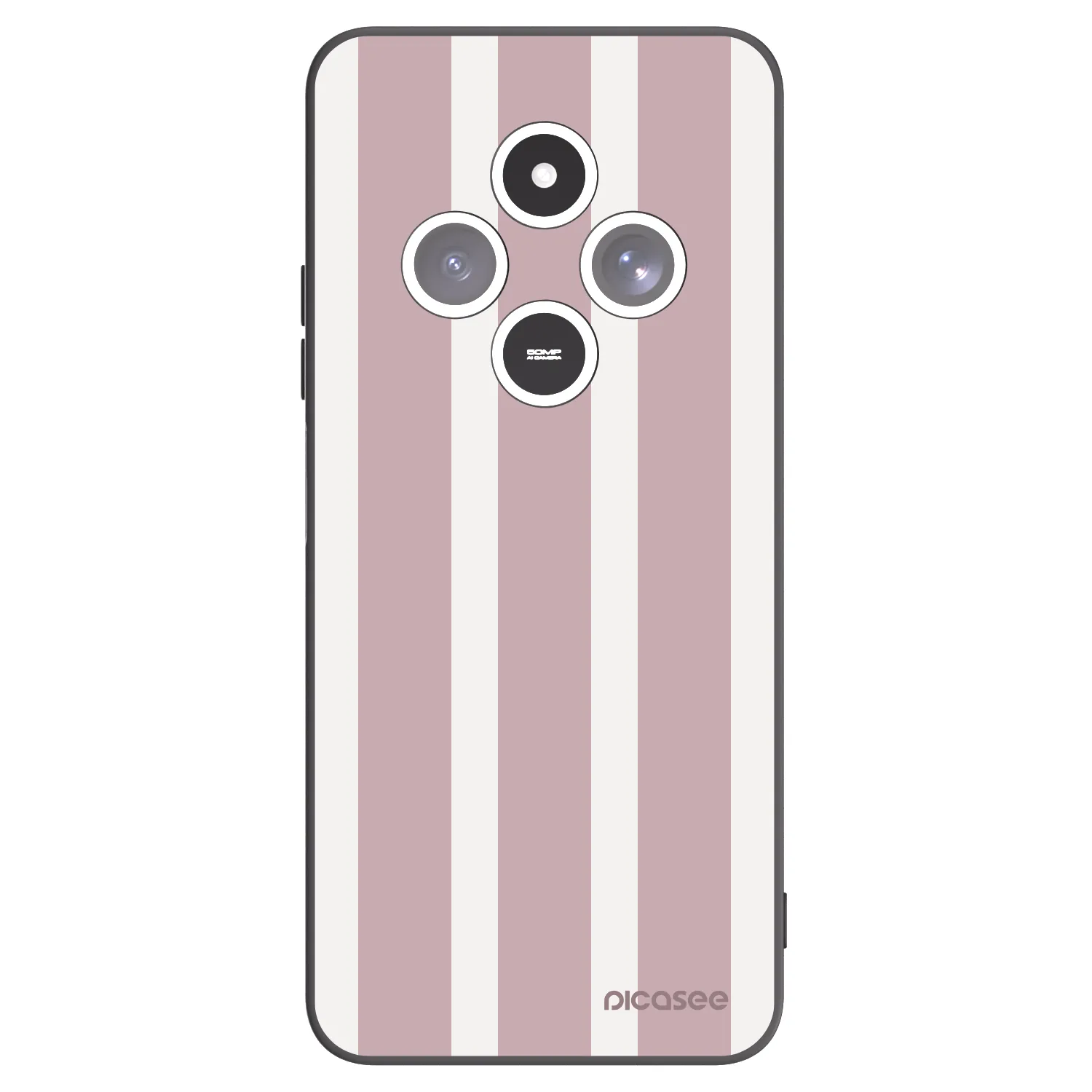 Picasee Μαύρη θήκη σιλικόνης για Xiaomi Redmi 14C - Velvet sun