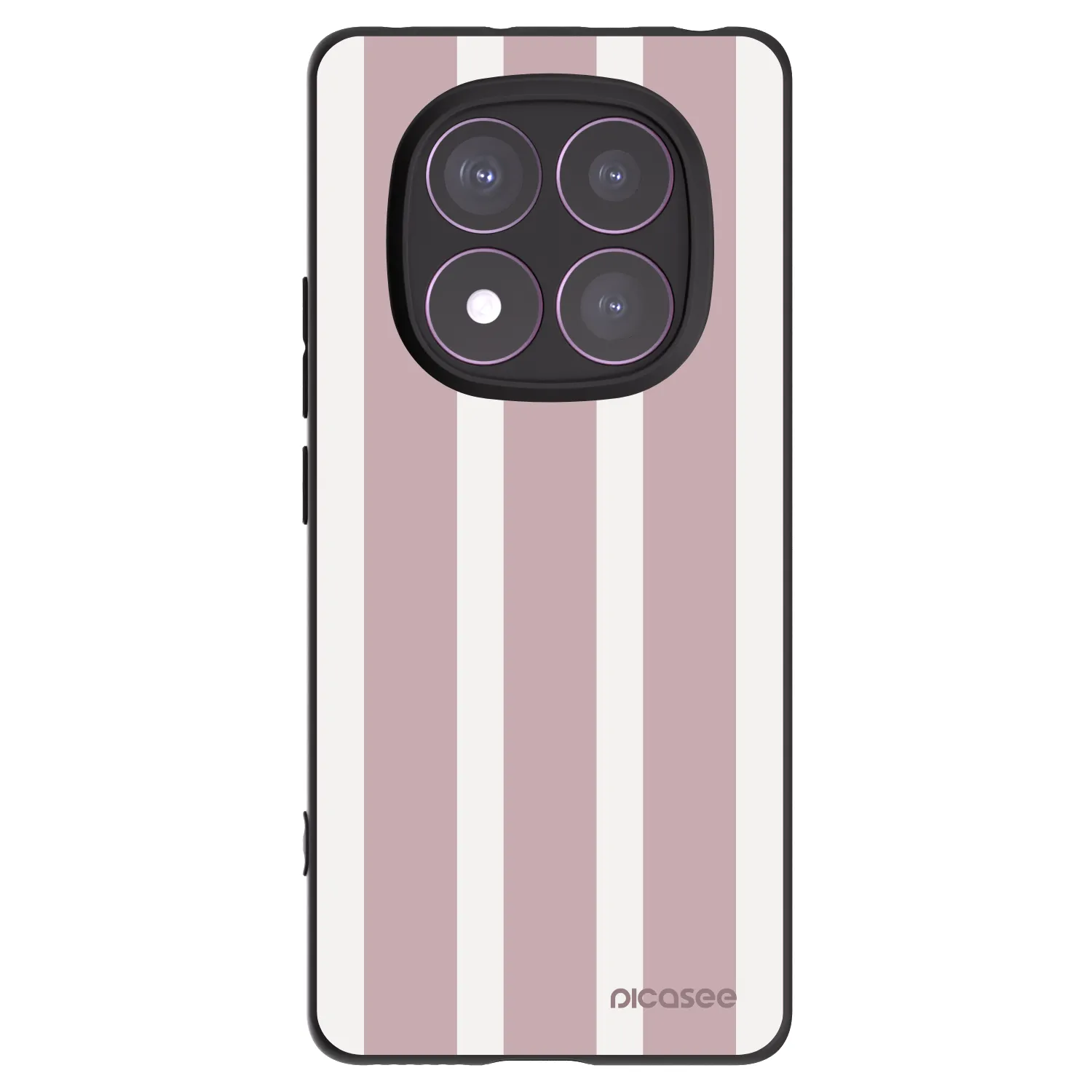 Picasee Μαύρη θήκη σιλικόνης για Xiaomi Redmi Note 14 Pro 4G - Velvet sun