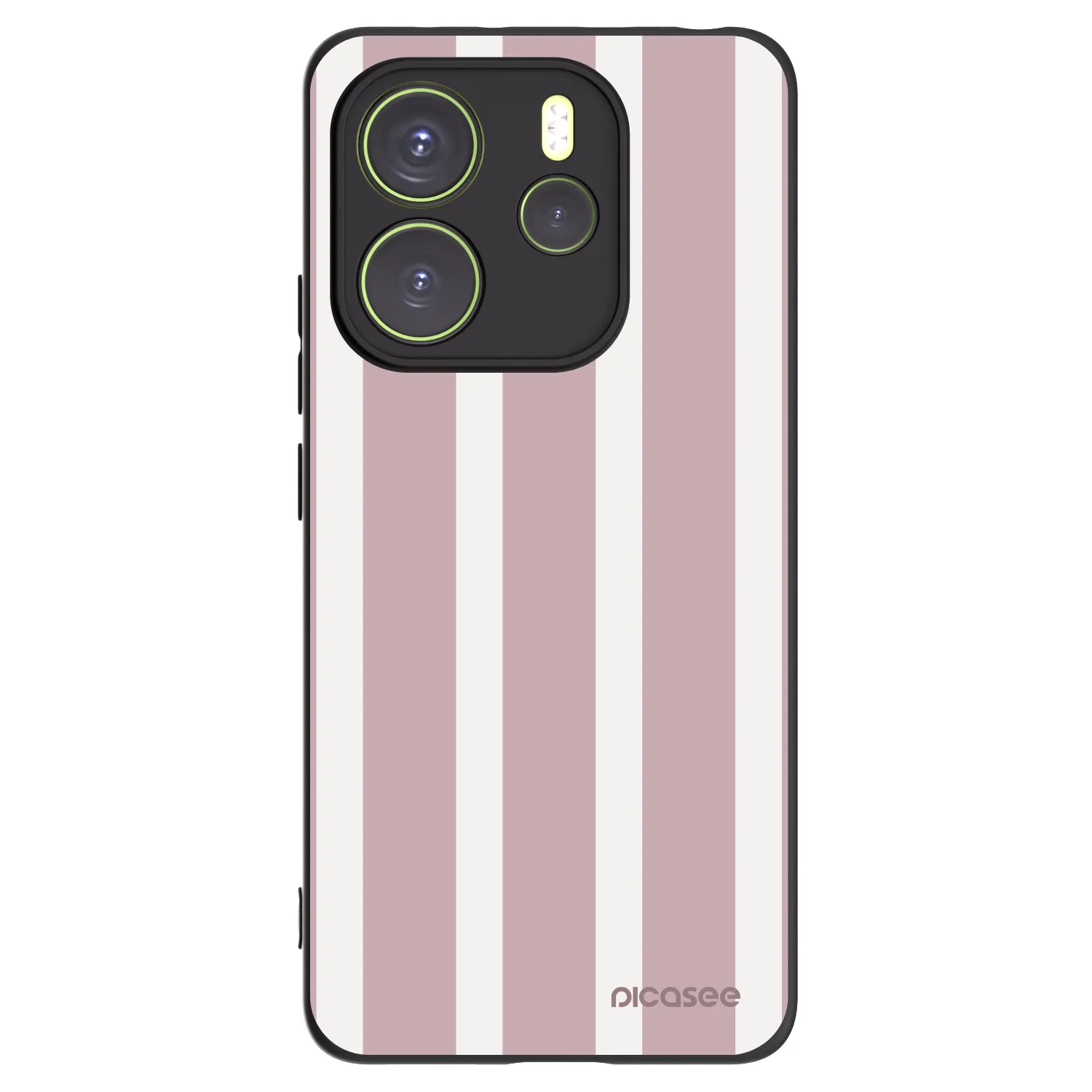 Picasee Μαύρη θήκη σιλικόνης για Xiaomi Redmi Note 14 4G - Velvet sun