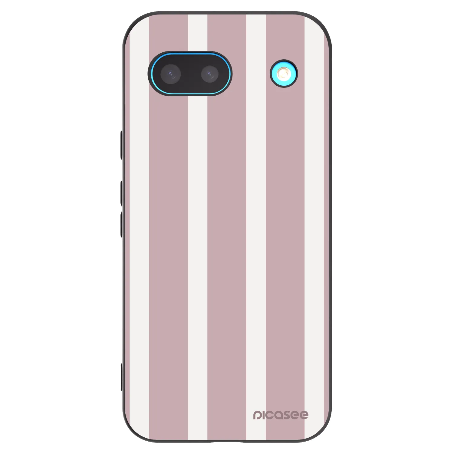 Picasee Μαύρη θήκη σιλικόνης για Google Pixel 8 - Velvet sun