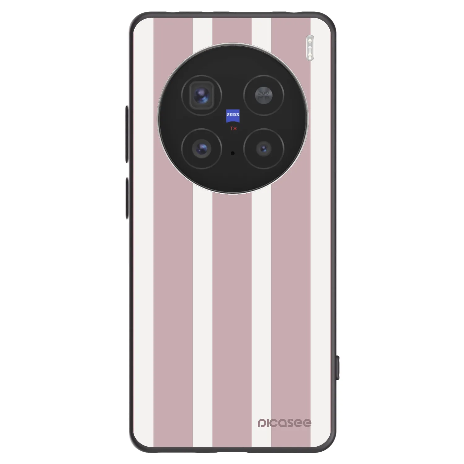 Picasee Μαύρη θήκη σιλικόνης για Vivo X200 Pro - Velvet sun