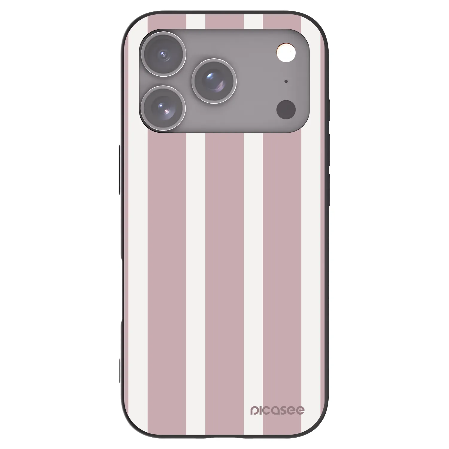 Picasee Μαύρη θήκη σιλικόνης για Apple iPhone 17 Pro - Velvet sun