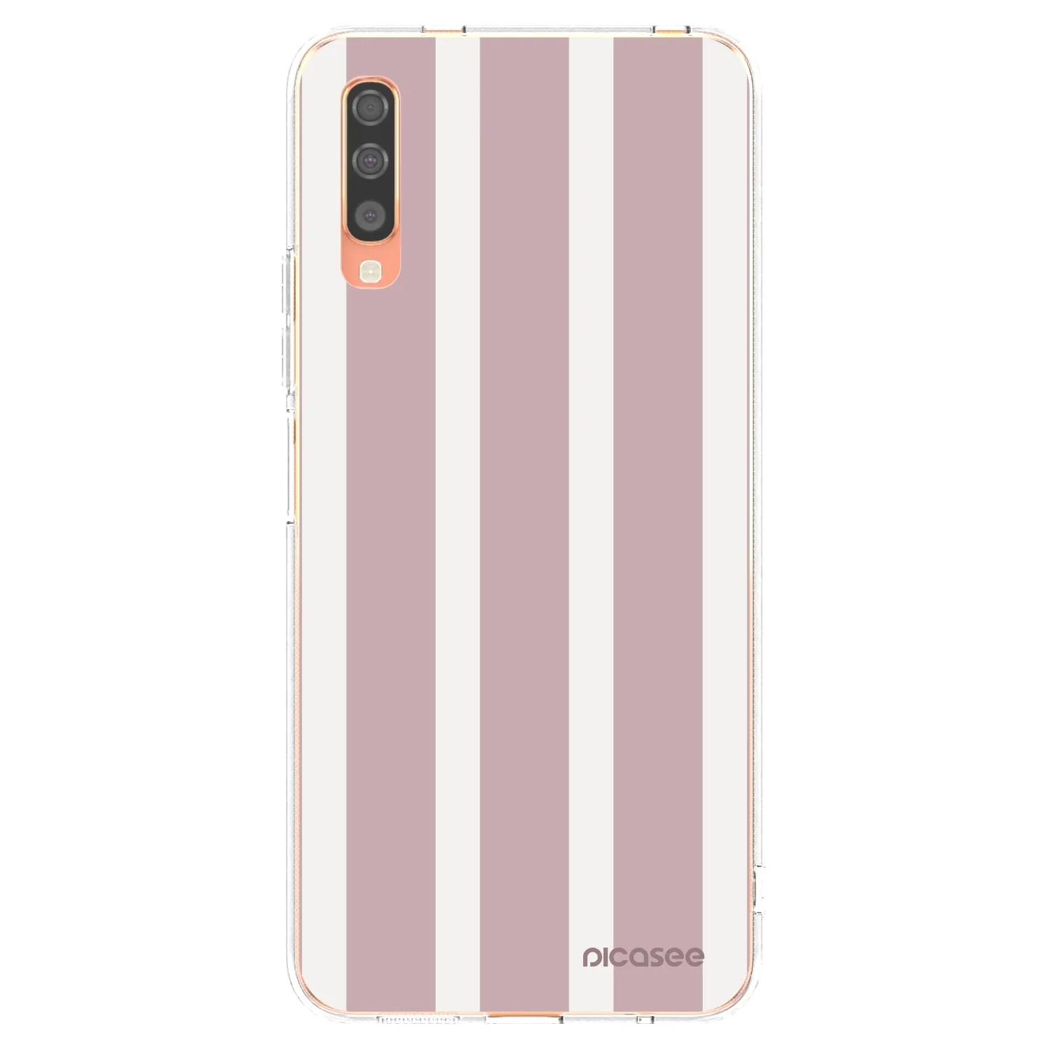 Picasee διαφανής θήκη σιλικόνης Samsung Galaxy A70 A705F - Velvet sun
