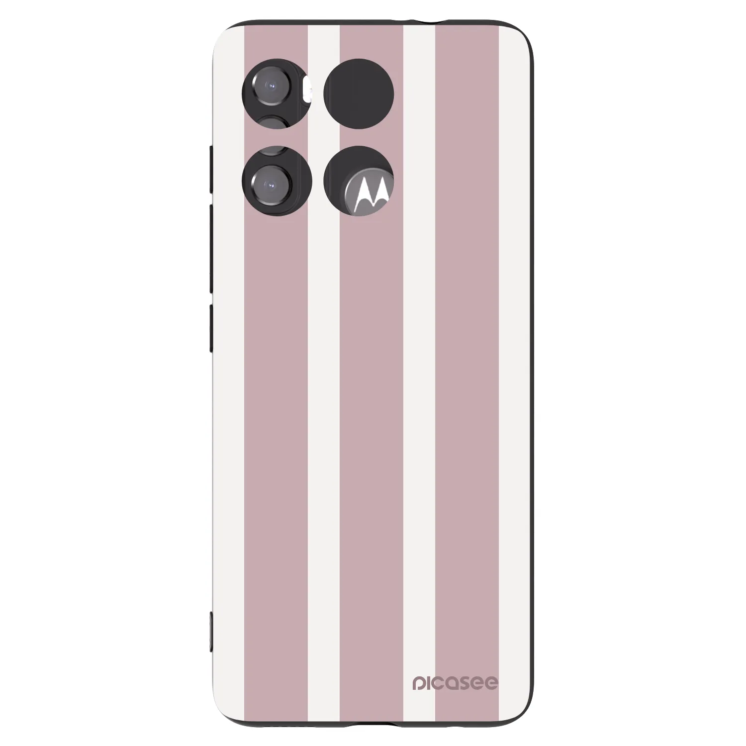 Picasee Μαύρη θήκη σιλικόνης για Motorola Edge 60 5G - Velvet sun