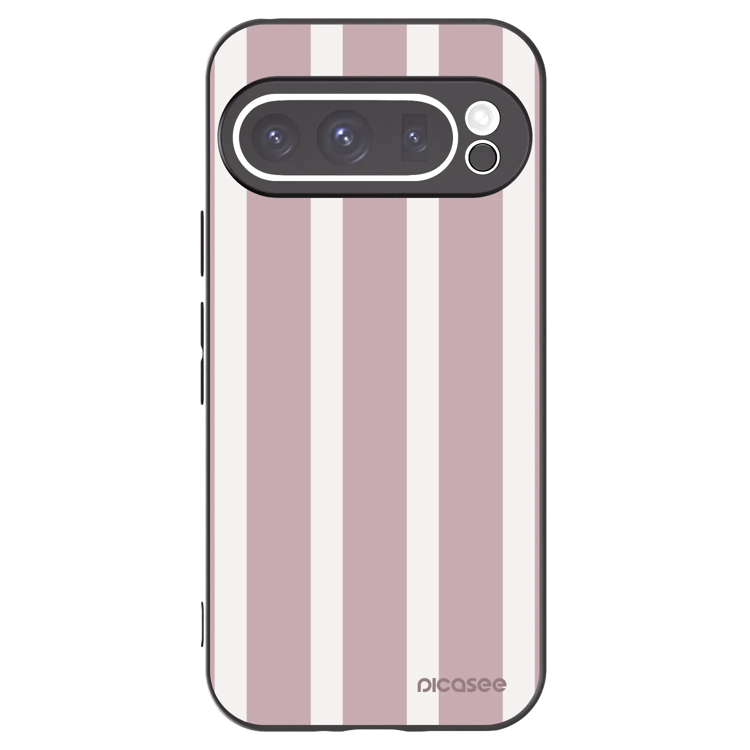 Picasee Μαύρη θήκη σιλικόνης για Google Pixel 9 Pro XL - Velvet sun