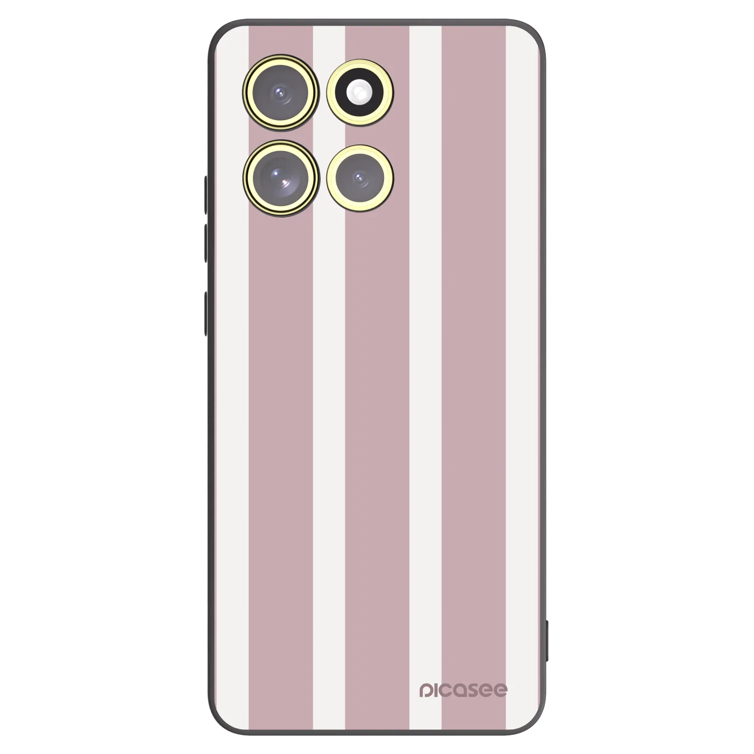 Picasee Μαύρη θήκη σιλικόνης για Motorola Moto G86 5G - Velvet sun