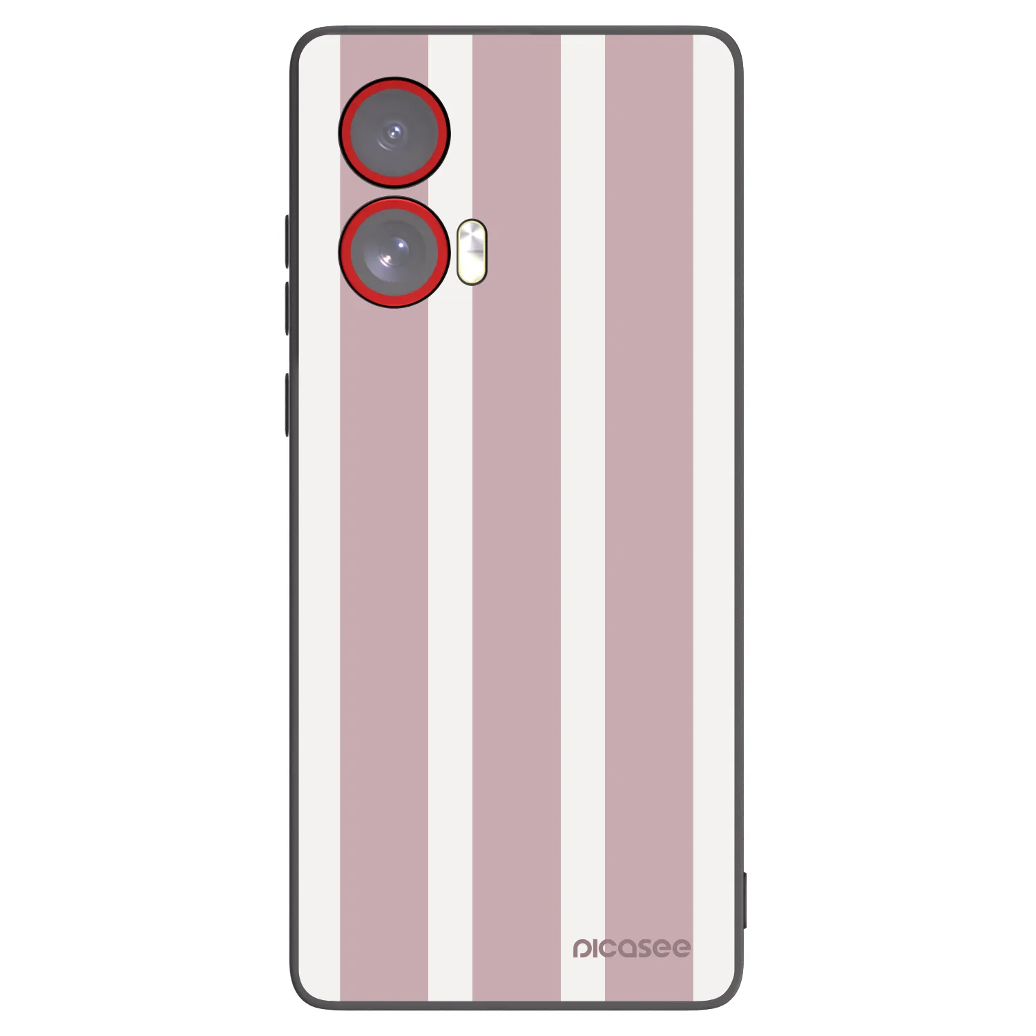 Picasee Μαύρη θήκη σιλικόνης για Motorola Edge 50 Fusion - Velvet sun