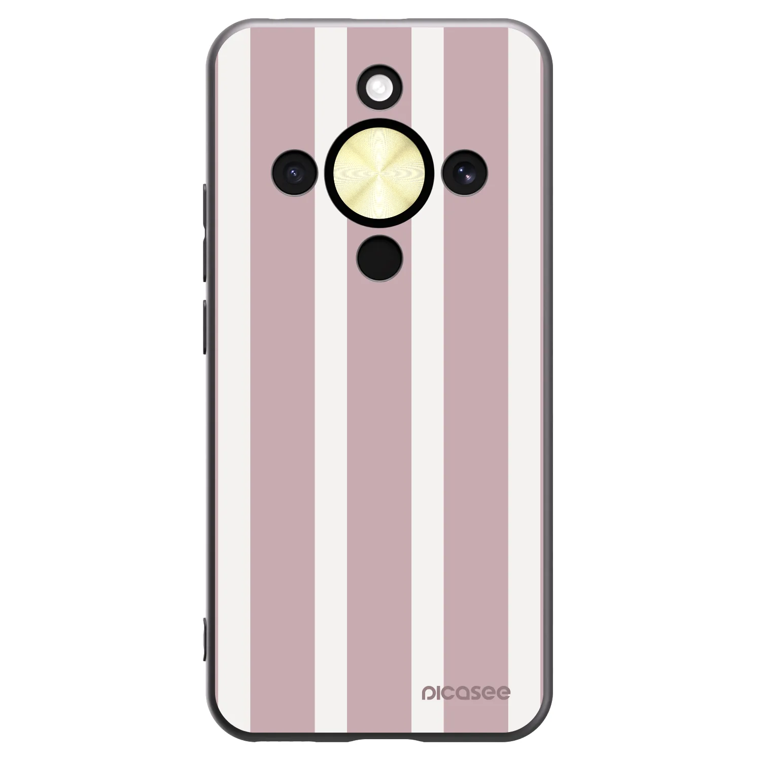 Picasee Μαύρη θήκη σιλικόνης για Honor Magic8 Lite 5G - Velvet sun