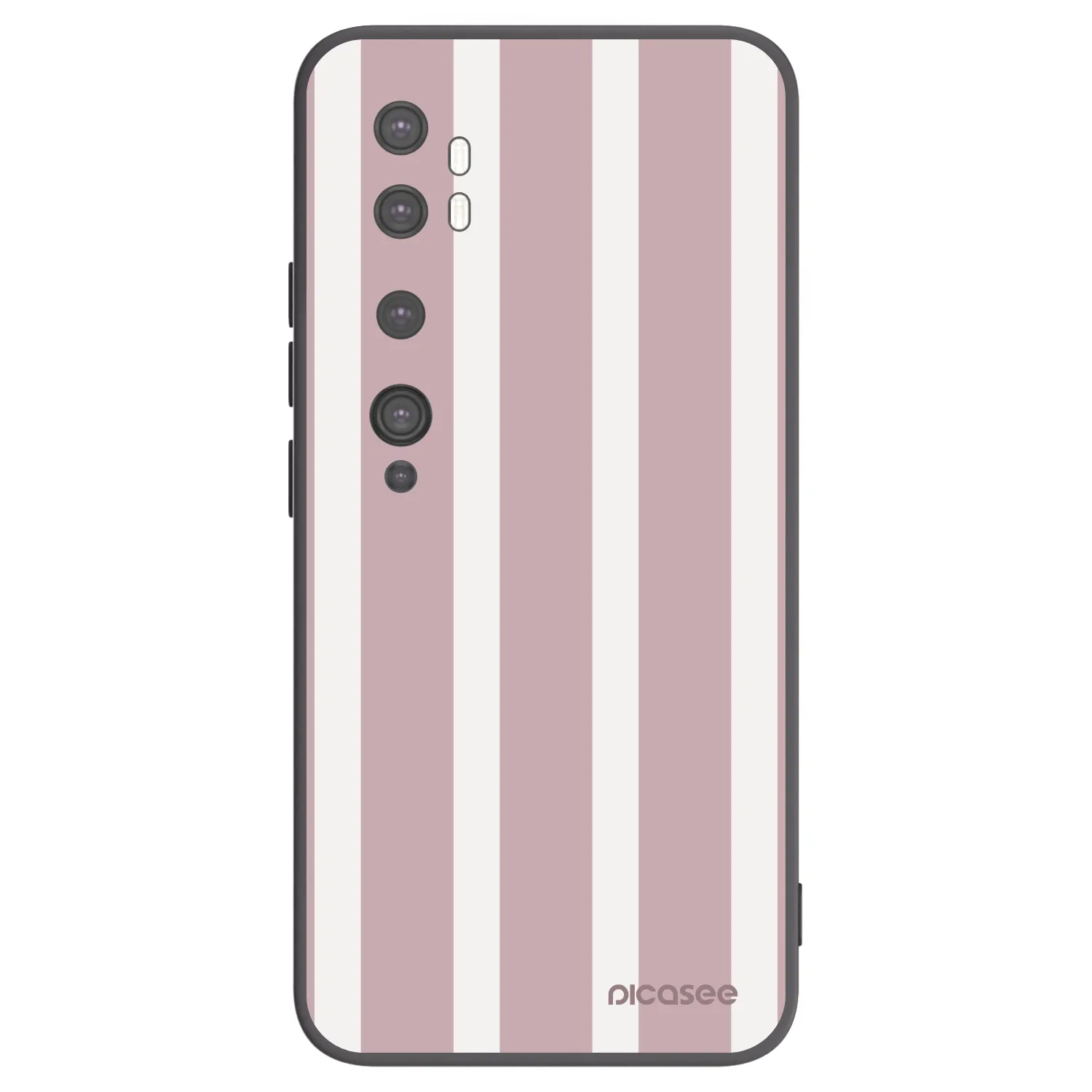 Picasee Μαύρη θήκη σιλικόνης για Xiaomi Mi Note 10 (Pro) - Velvet sun