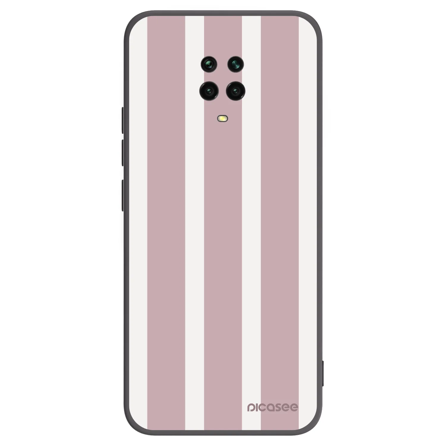 Picasee Μαύρη θήκη σιλικόνης για Xiaomi Redmi Note 9 Pro - Velvet sun