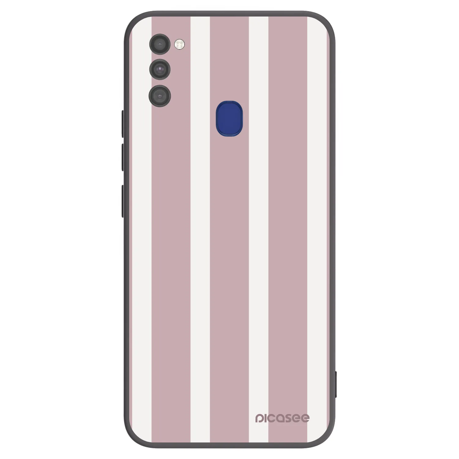 Picasee Μαύρη θήκη σιλικόνης για Samsung Galaxy M21 M215F - Velvet sun