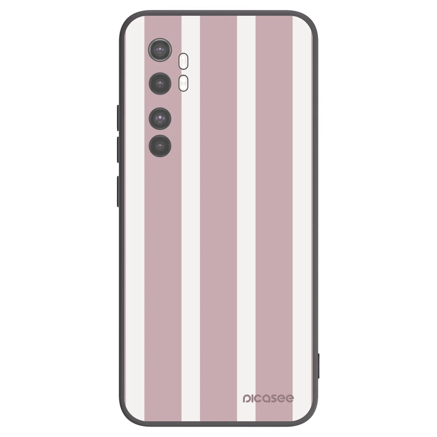 Picasee Μαύρη θήκη σιλικόνης για Xiaomi Mi Note 10 Lite - Velvet sun