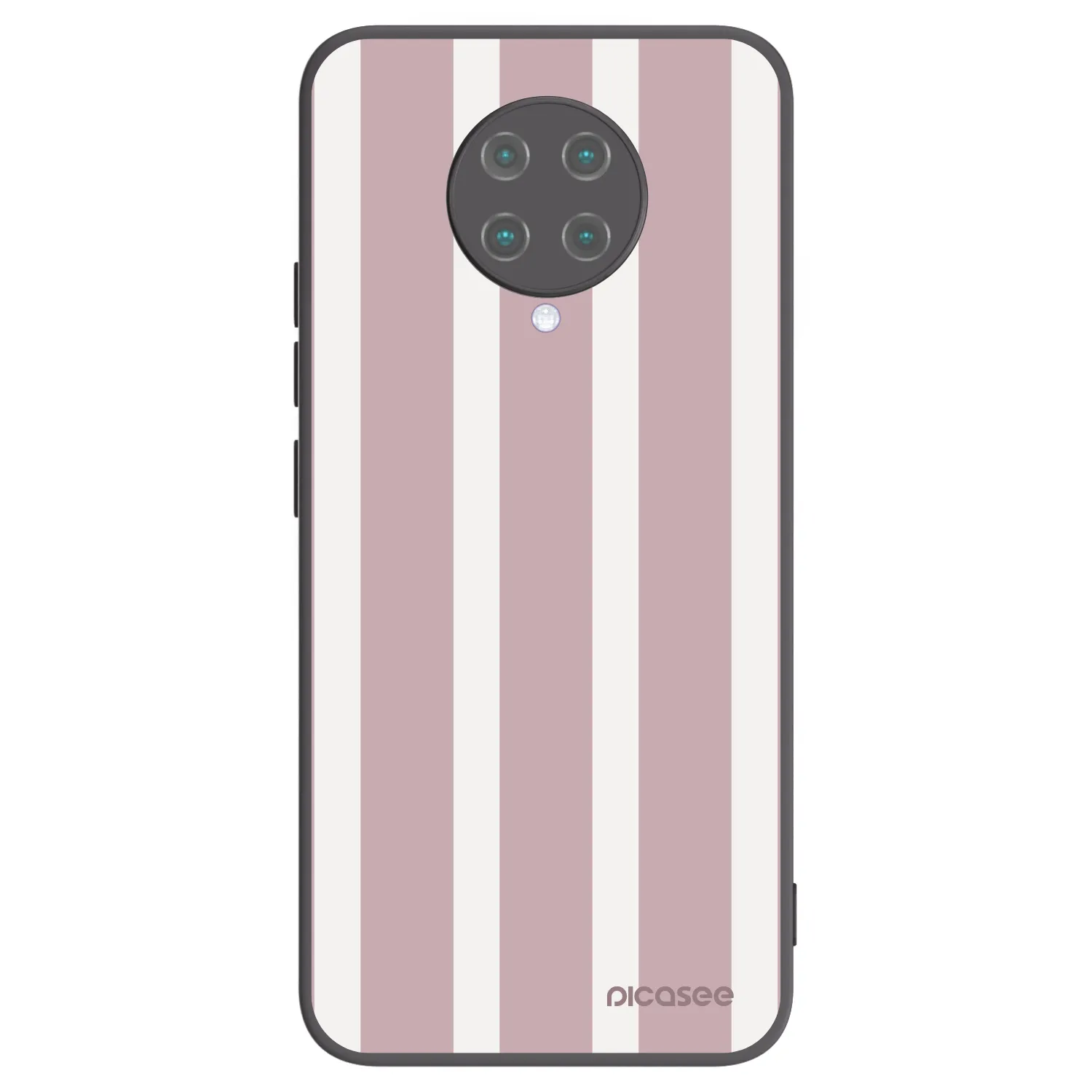 Picasee Μαύρη θήκη σιλικόνης για Xiaomi Poco F2 Pro - Velvet sun