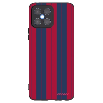 Picasee Μαύρη θήκη σιλικόνης για Honor X8 4G - Yacht club
