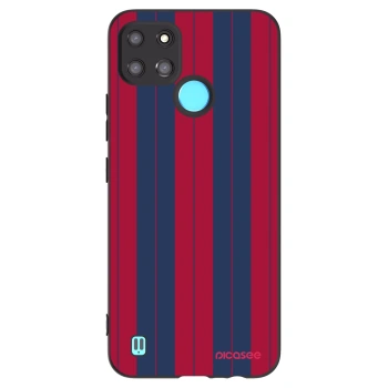 Picasee Μαύρη θήκη σιλικόνης για Realme C21Y - Yacht club