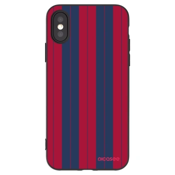 Picasee Μαύρη θήκη σιλικόνης για Apple iPhone X/XS - Yacht club