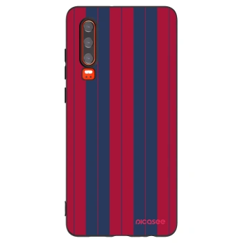 Picasee Μαύρη θήκη σιλικόνης για Huawei P30 - Yacht club