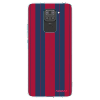 Picasee Μαύρη θήκη σιλικόνης για Xiaomi Redmi Note 9 - Yacht club