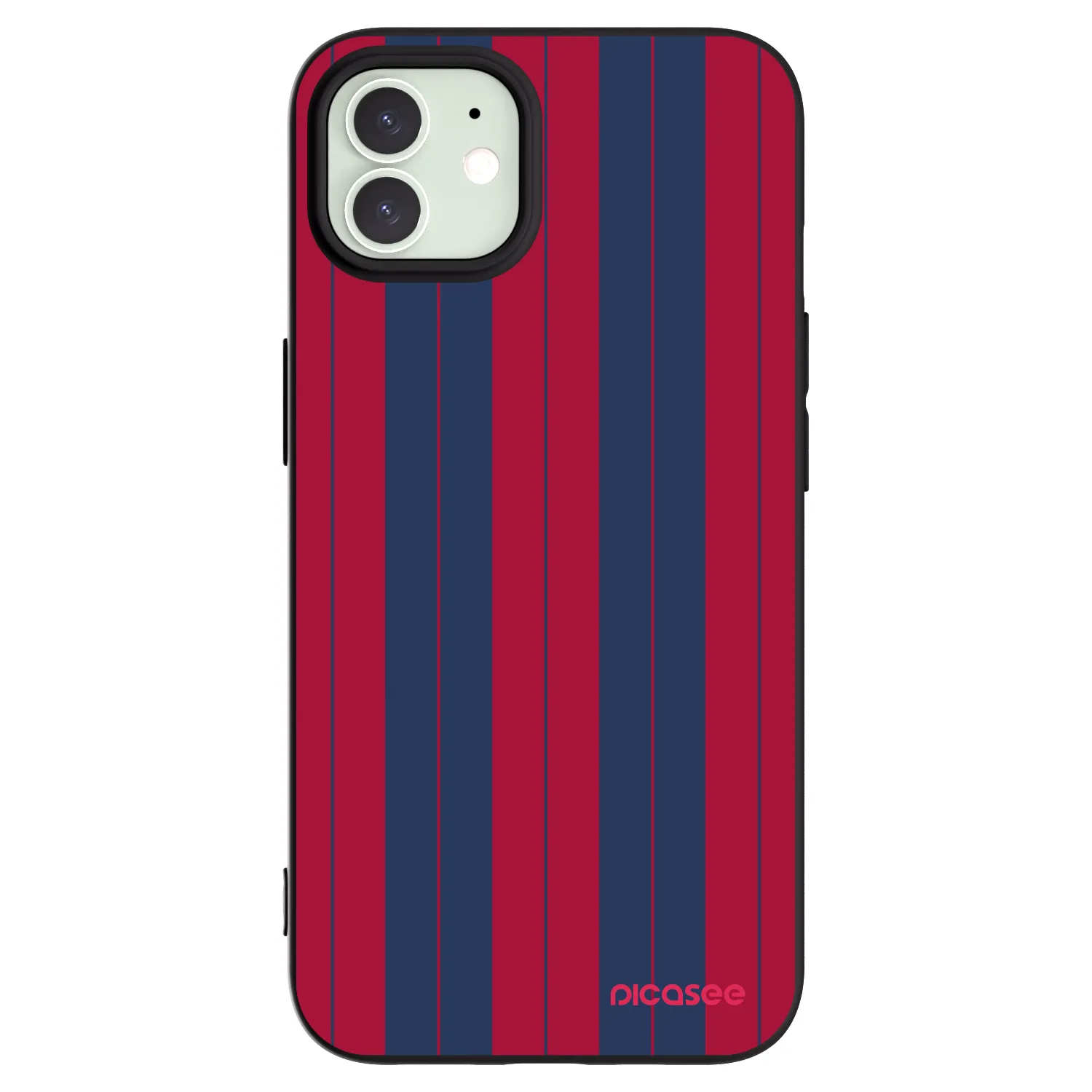 Picasee Μαύρη θήκη σιλικόνης για Apple iPhone 12 Pro - Yacht club