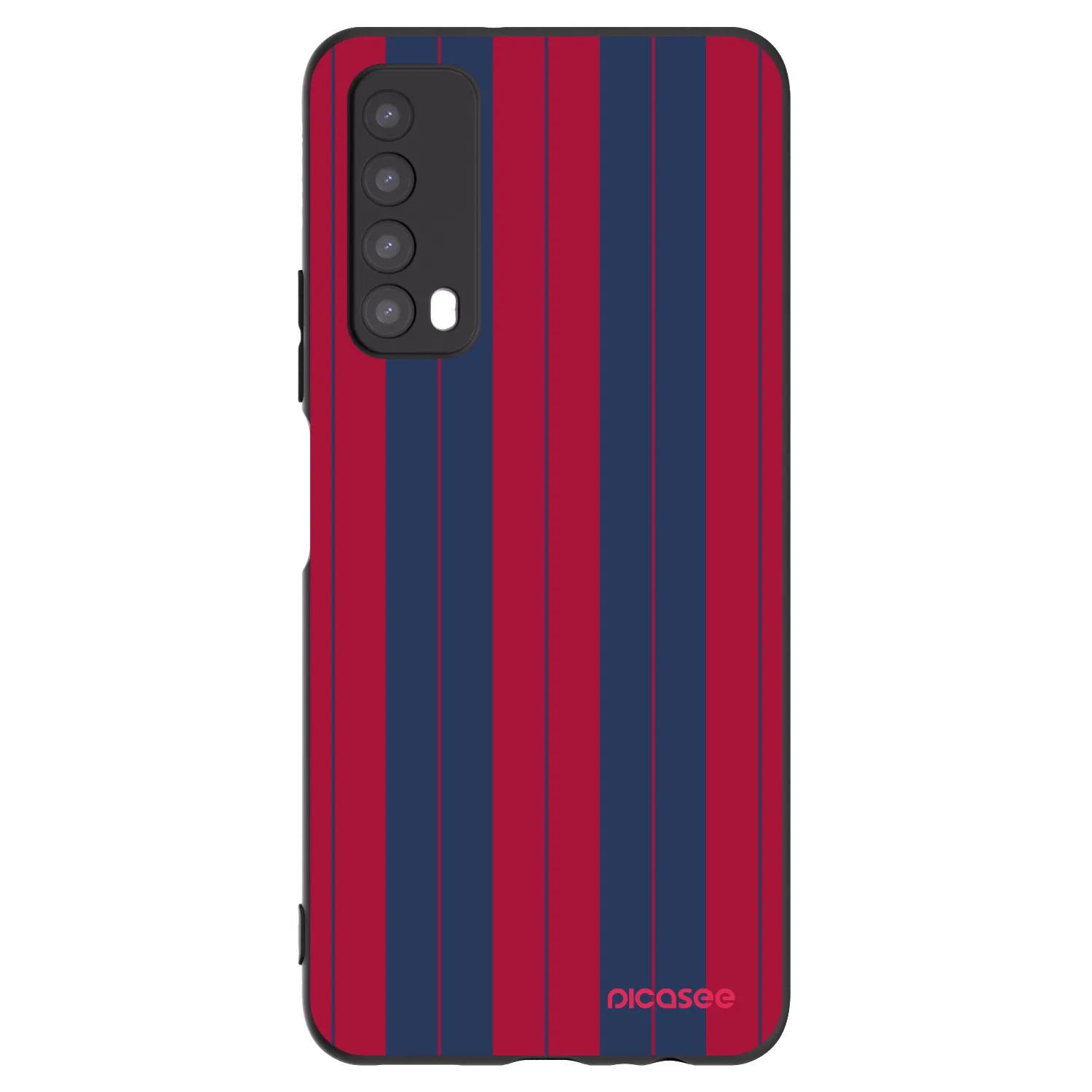 Picasee Μαύρη θήκη σιλικόνης για Huawei P Smart 2021 - Yacht club
