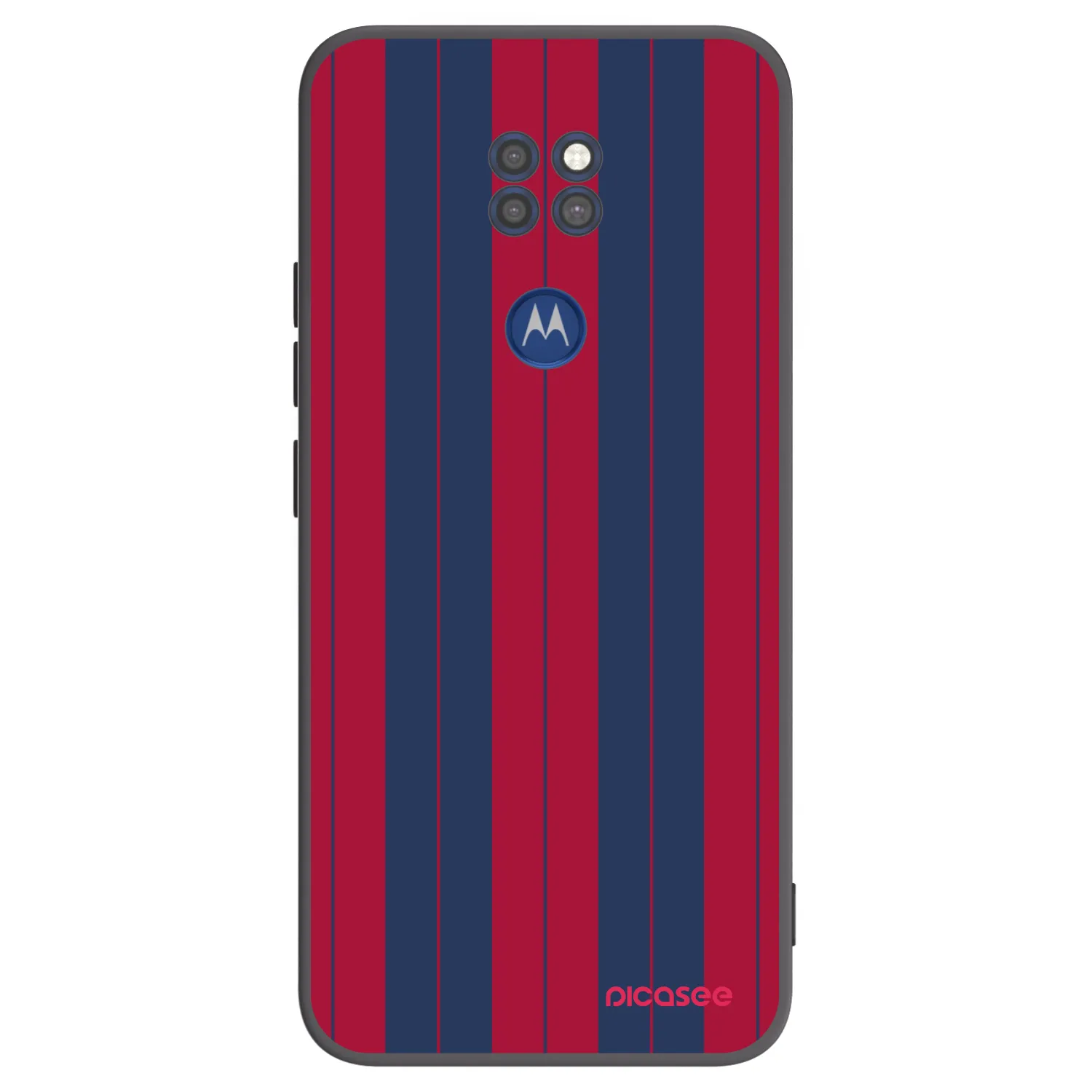 Picasee Μαύρη θήκη σιλικόνης για Motorola Moto G9 Play - Yacht club