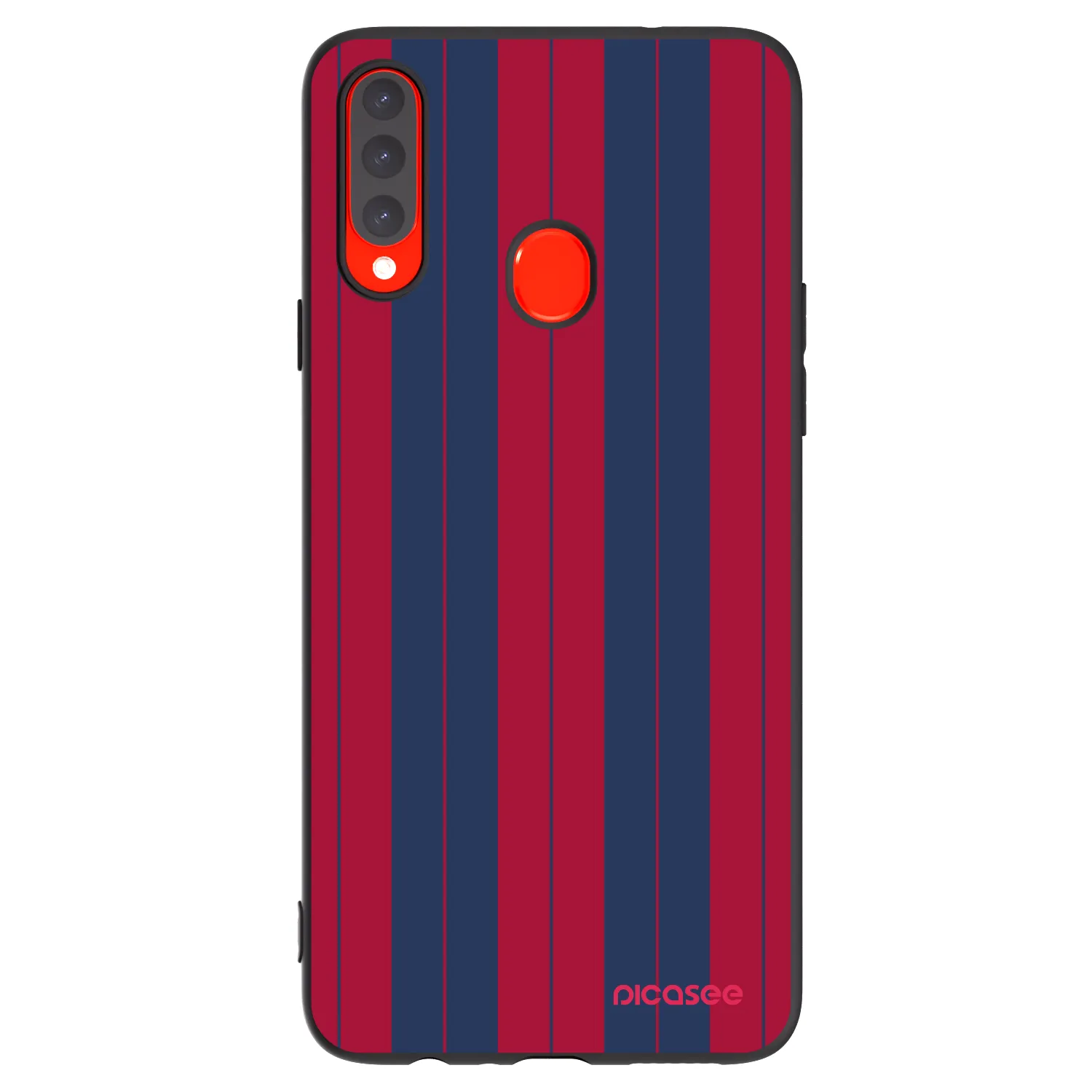 Picasee Μαύρη θήκη σιλικόνης για Samsung Galaxy A20s - Yacht club