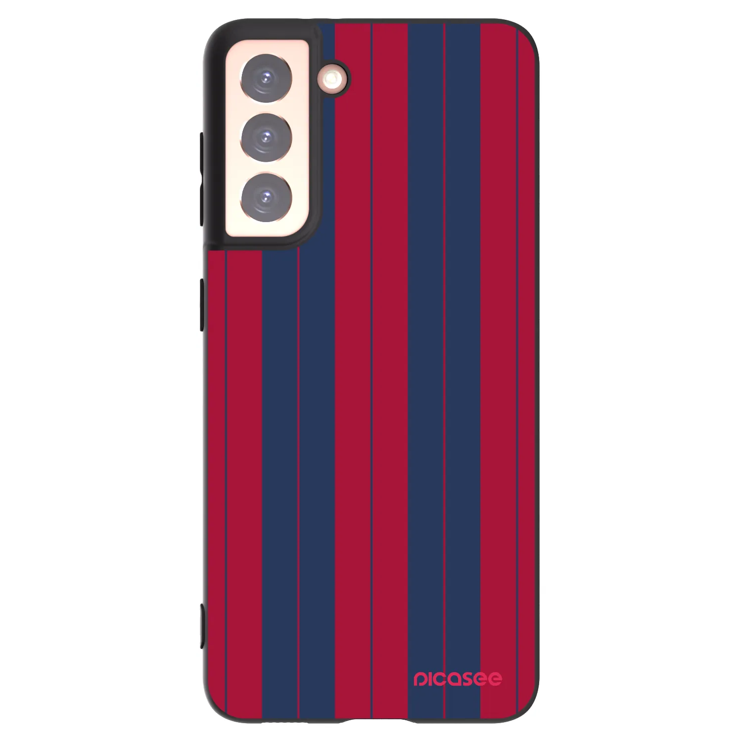 Picasee Μαύρη θήκη σιλικόνης για Samsung Galaxy S21 5G G991B - Yacht club