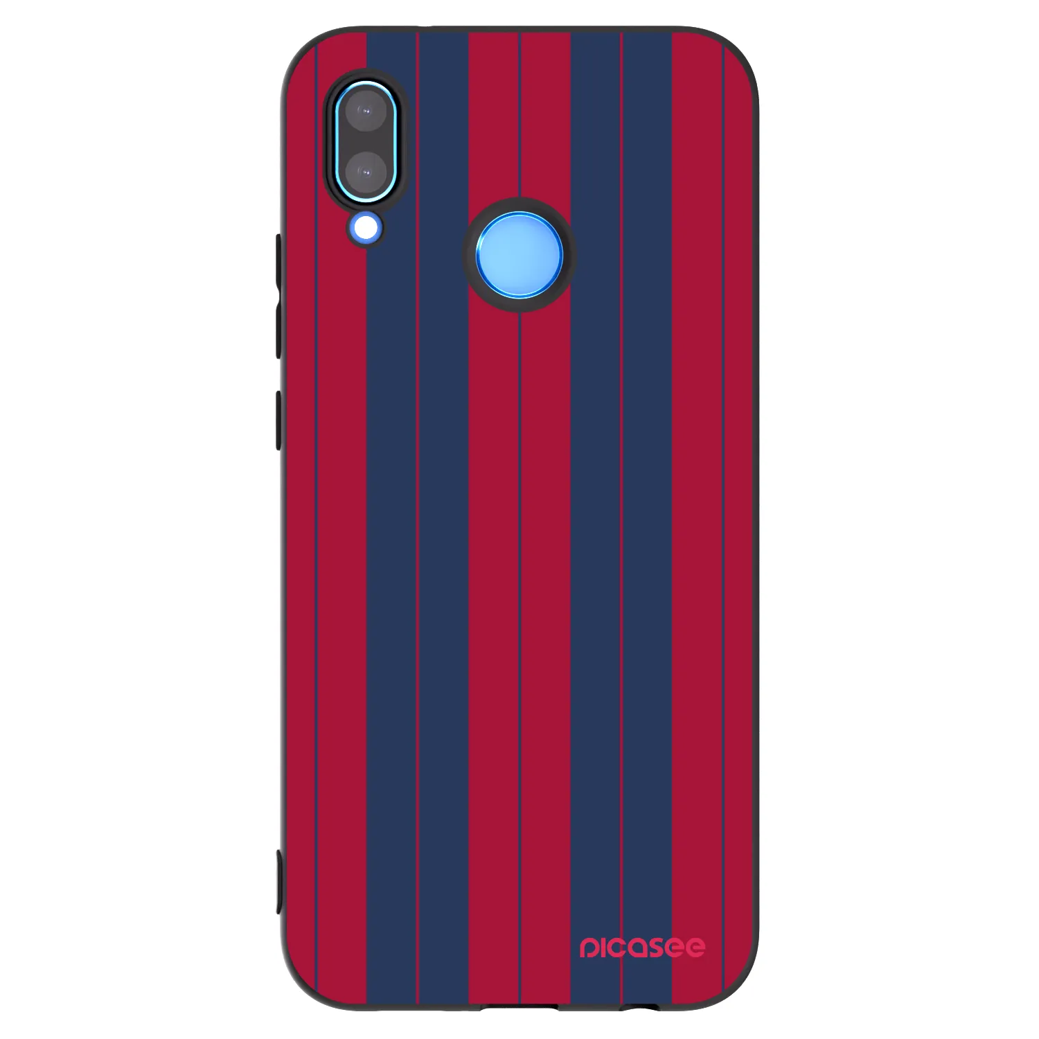 Picasee Μαύρη θήκη σιλικόνης για Huawei P20 Lite - Yacht club