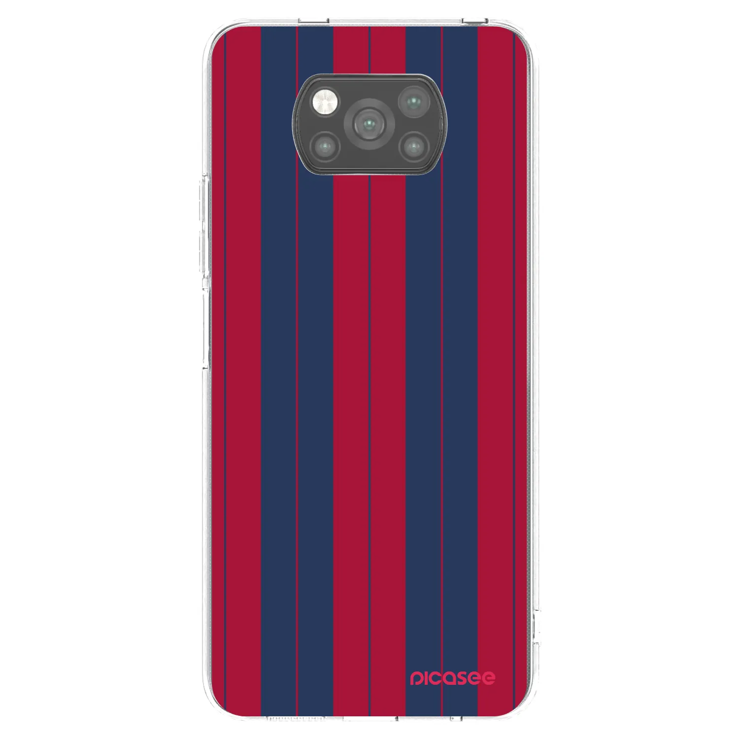 Picasee Μαύρη θήκη σιλικόνης για Xiaomi Poco X3 Pro - Yacht club