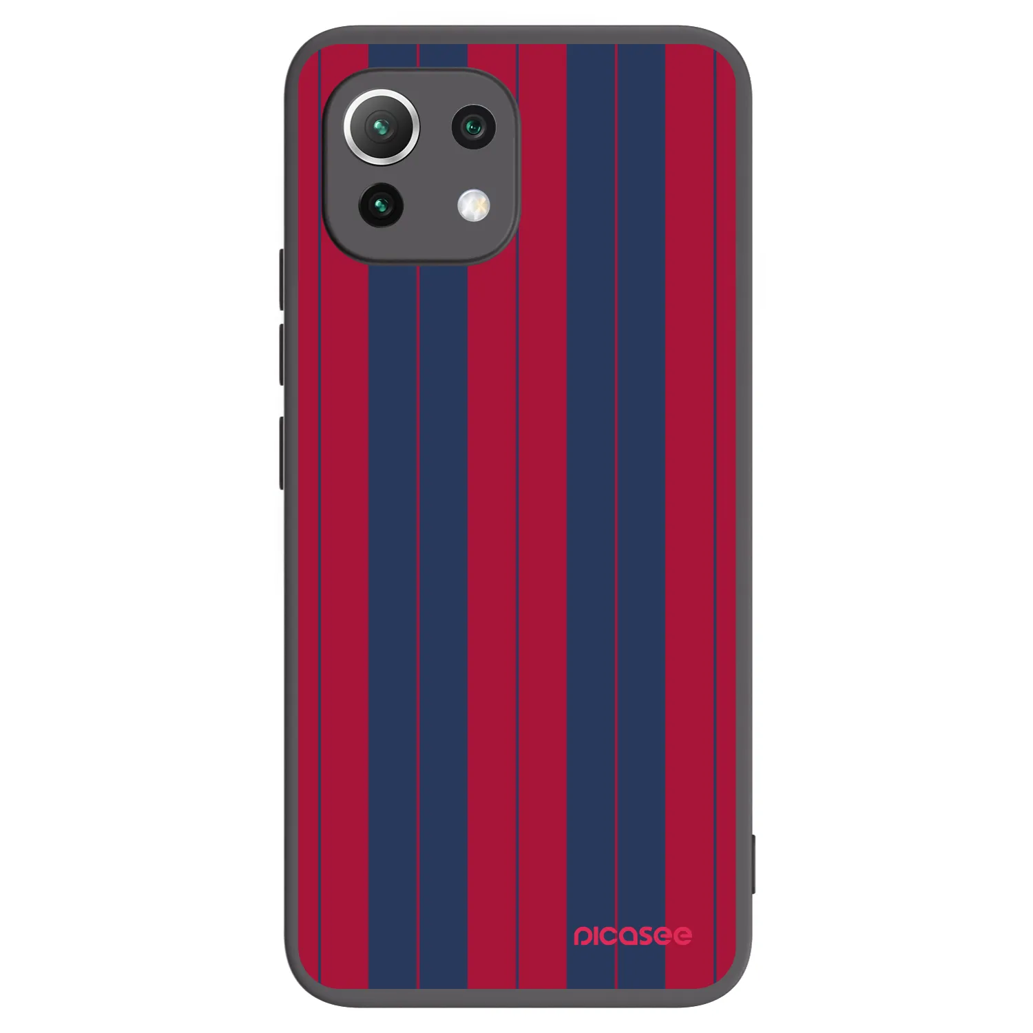 Picasee Μαύρη θήκη σιλικόνης για Xiaomi Mi 11 Lite - Yacht club