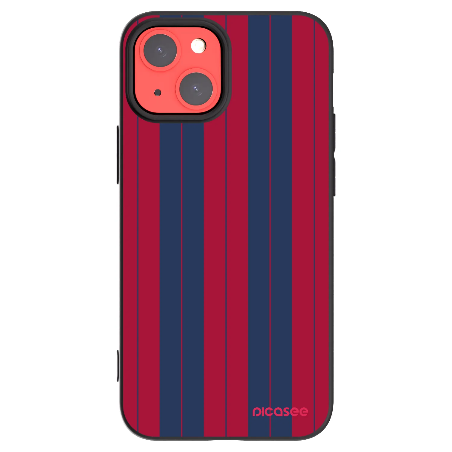 Picasee Μαύρη θήκη σιλικόνης για Apple iPhone 13 mini - Yacht club