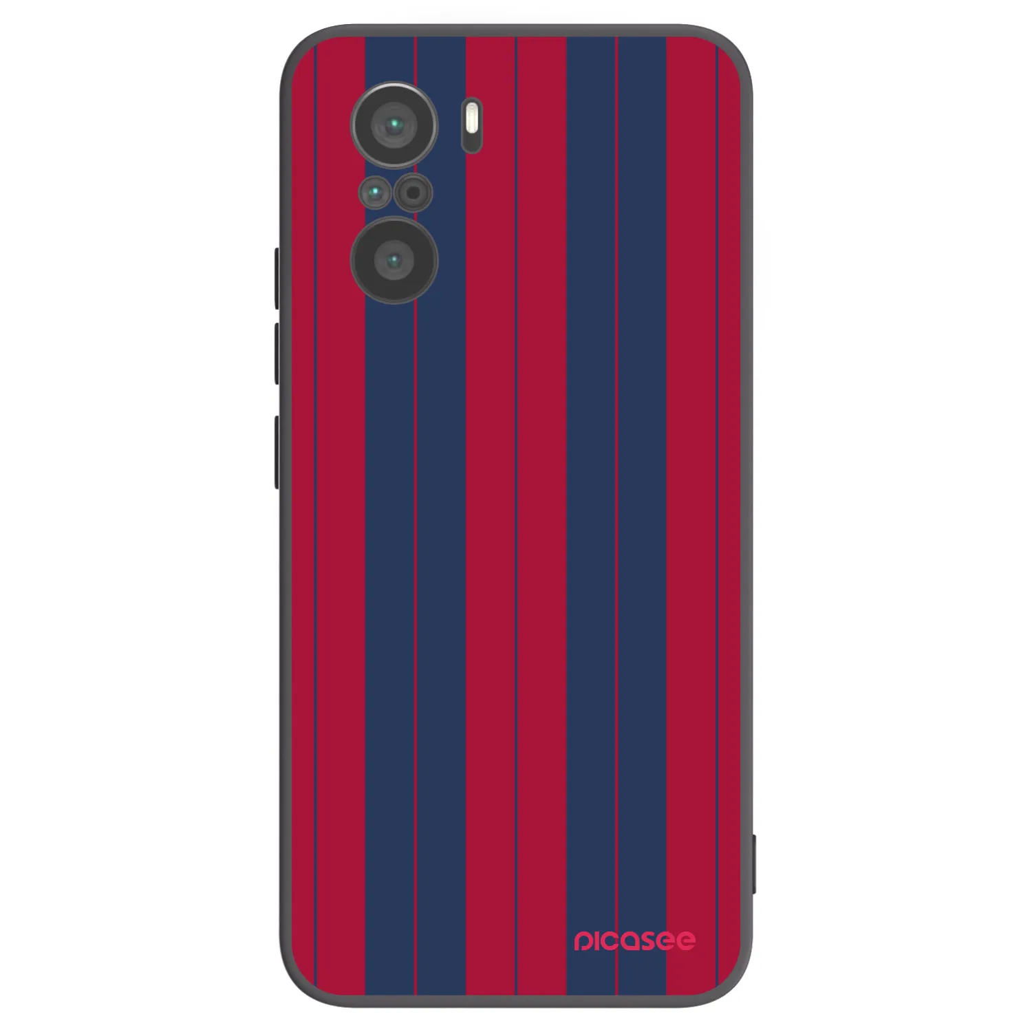 Picasee Μαύρη θήκη σιλικόνης για Xiaomi Poco F3 - Yacht club