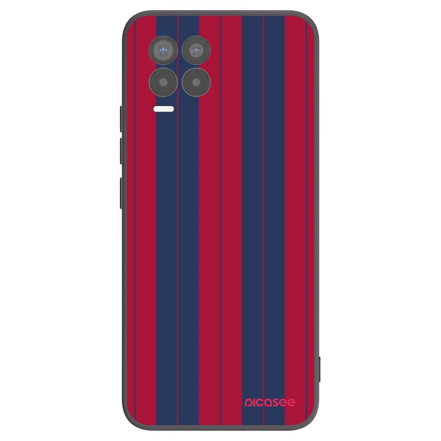 Picasee Μαύρη θήκη σιλικόνης για Realme 8 Pro - Yacht club