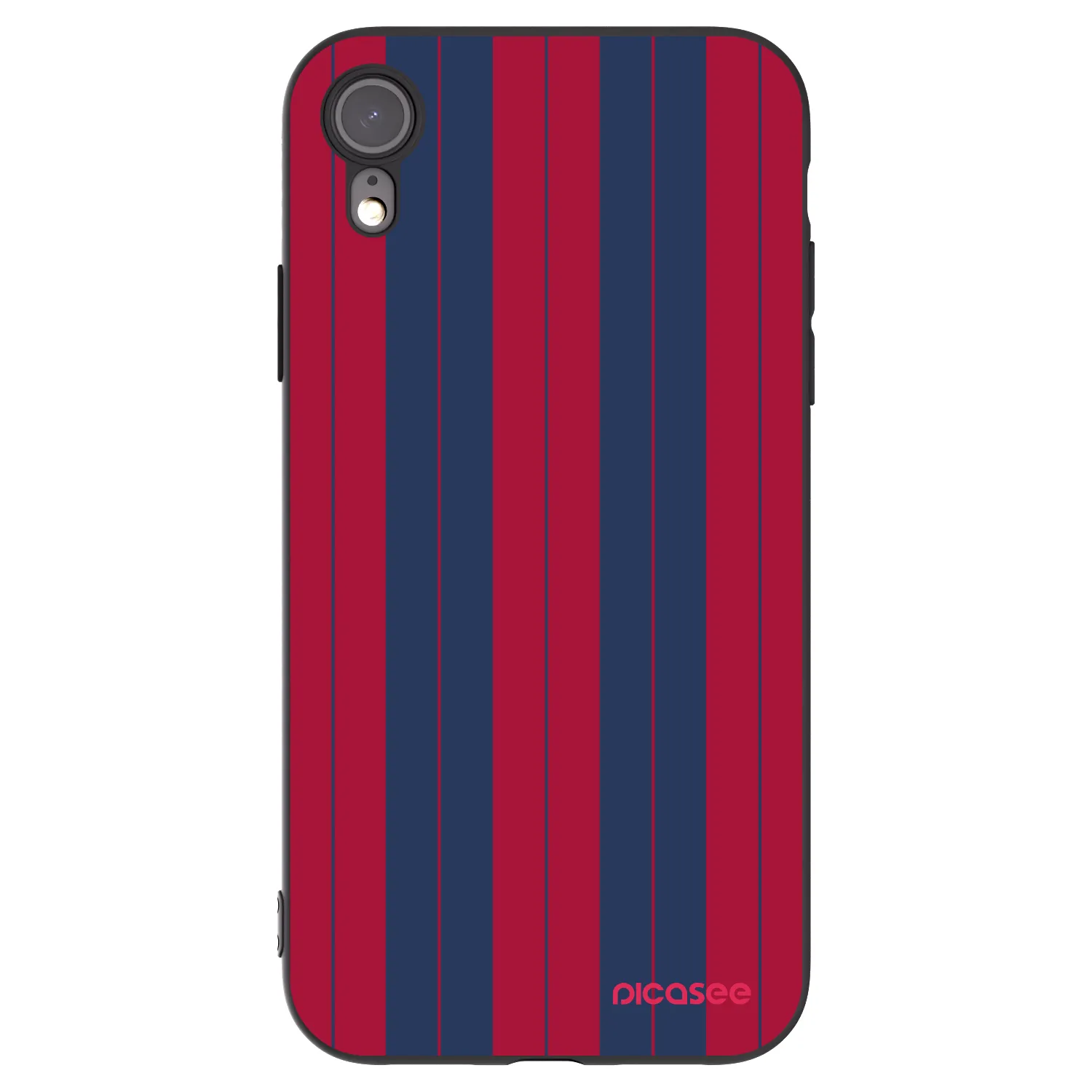 Picasee Μαύρη θήκη σιλικόνης για Apple iPhone 6 Plus/6S Plus - Yacht club