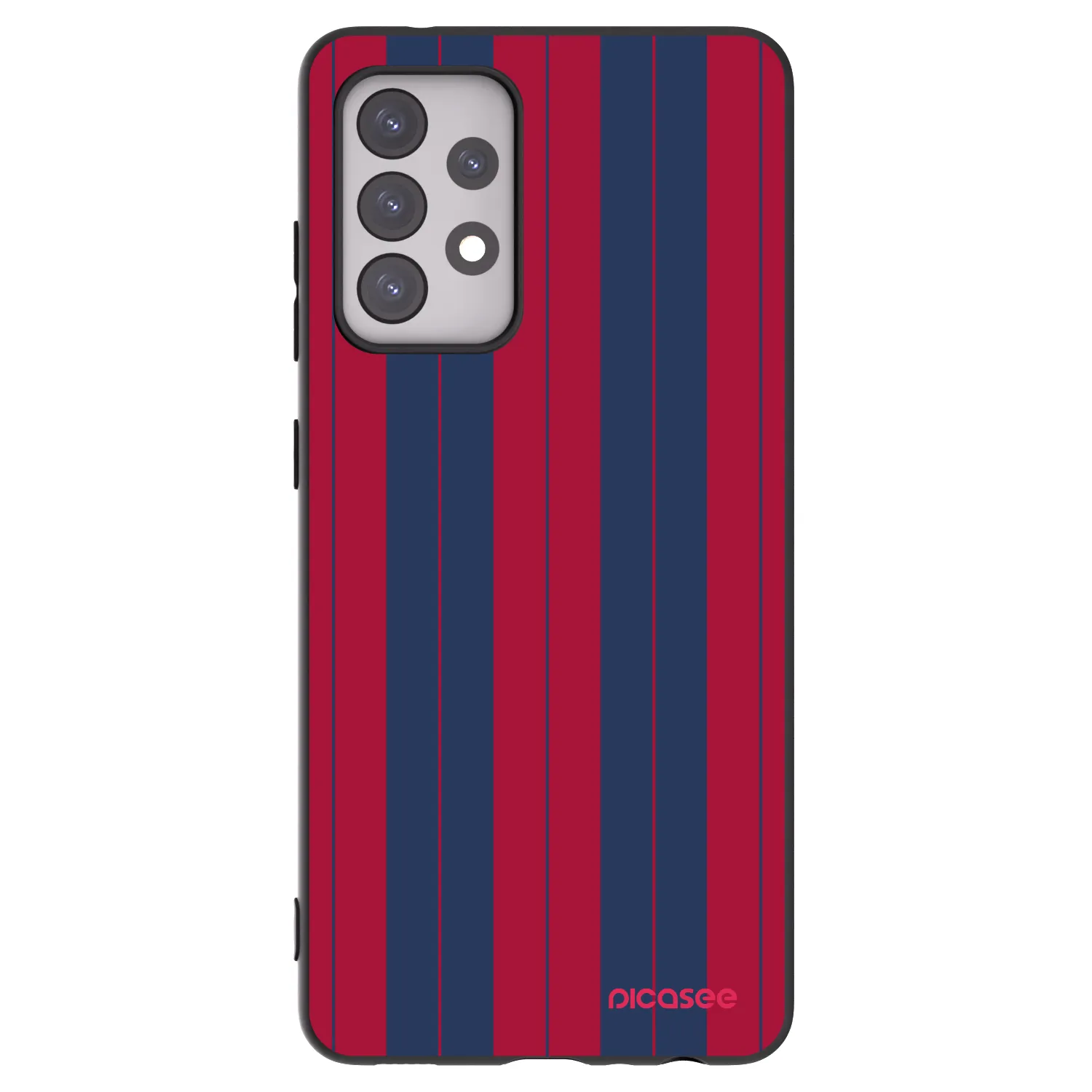 Picasee Μαύρη θήκη σιλικόνης για Samsung Galaxy A52s 5G A528B - Yacht club