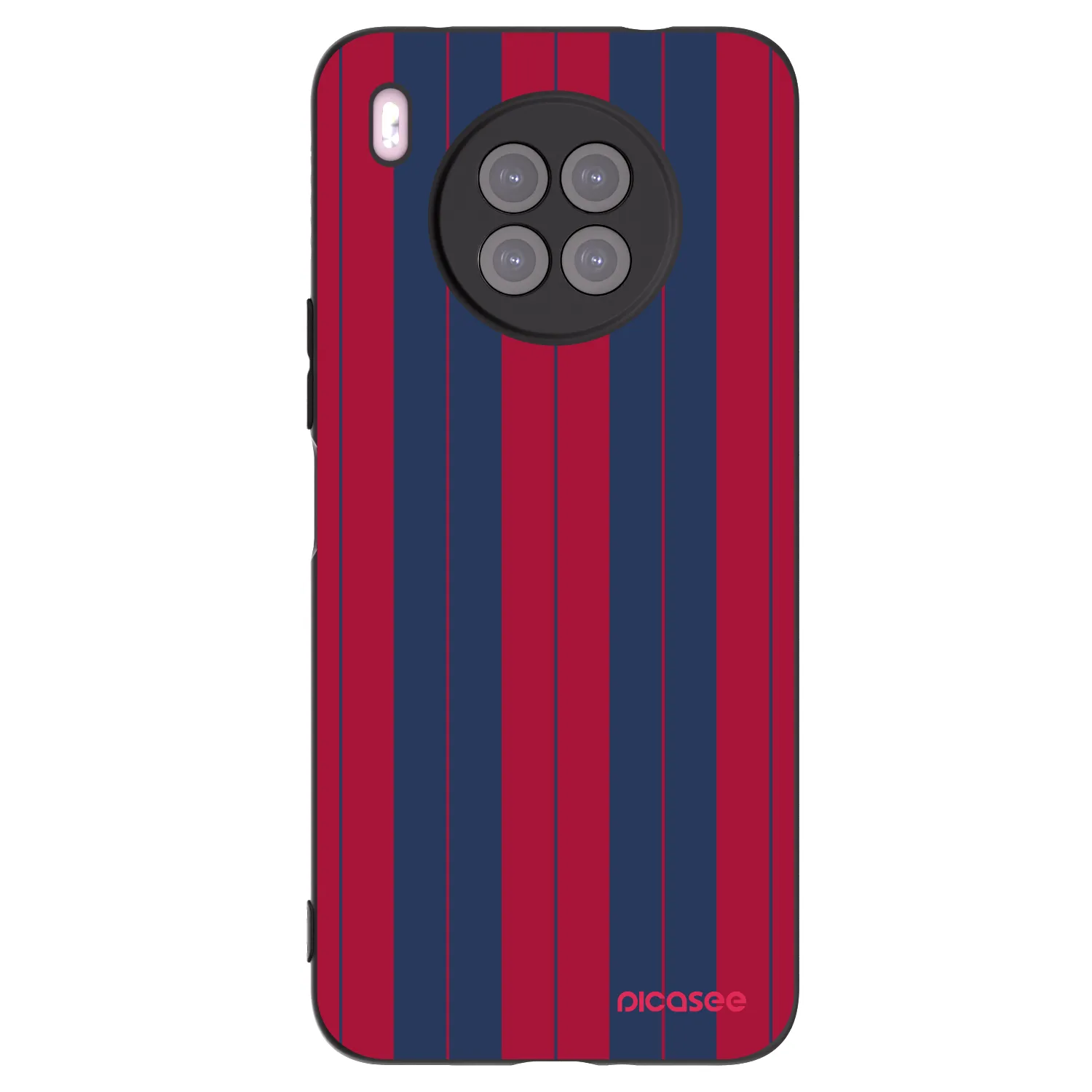 Picasee Μαύρη θήκη σιλικόνης για Huawei Nova 8i - Yacht club