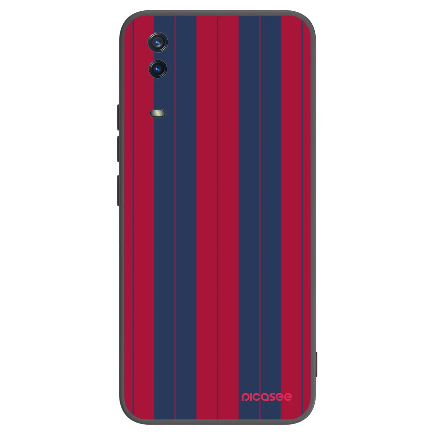 Picasee Μαύρη θήκη σιλικόνης για Vivo Y11s - Yacht club