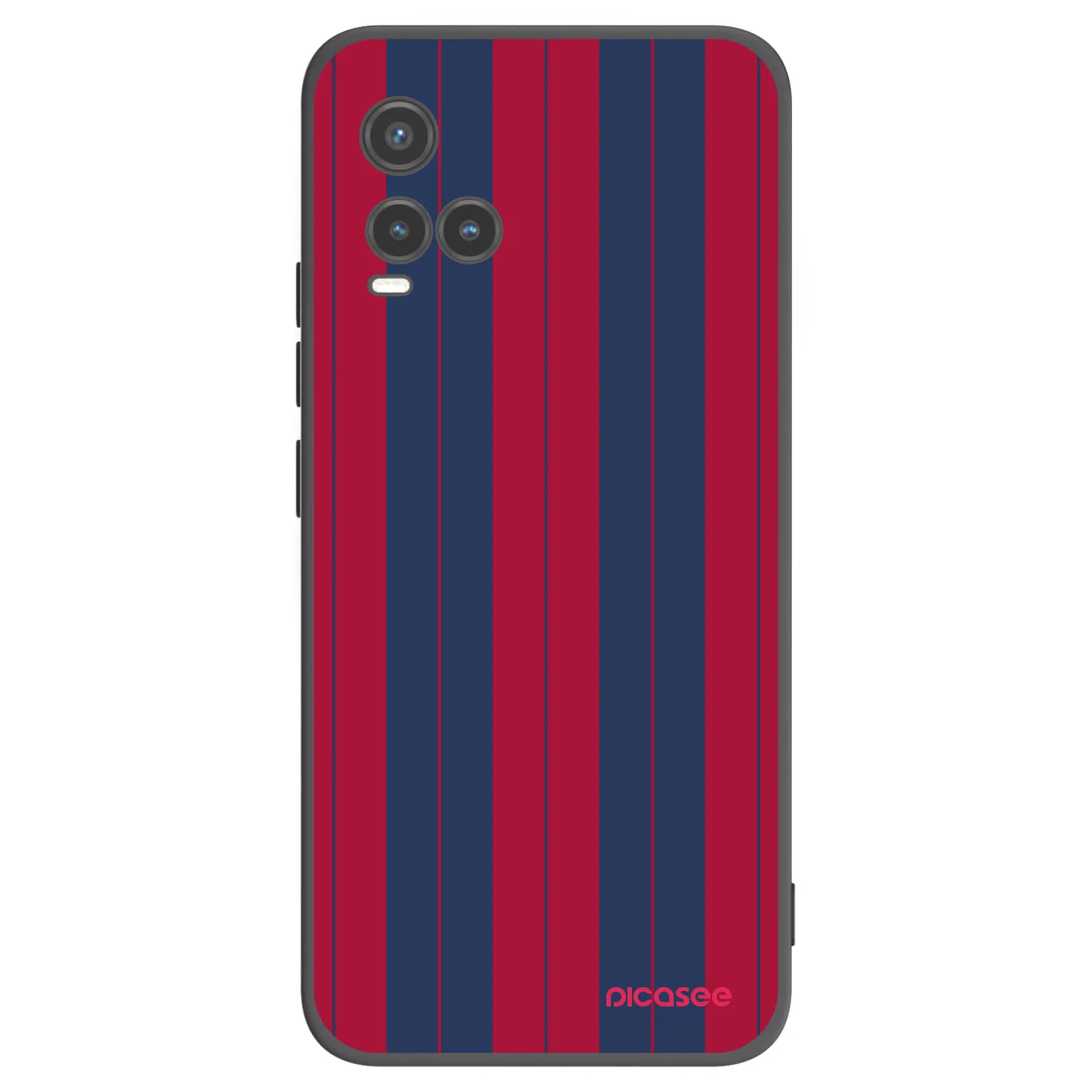 Picasee Μαύρη θήκη σιλικόνης για Vivo Y33s - Yacht club