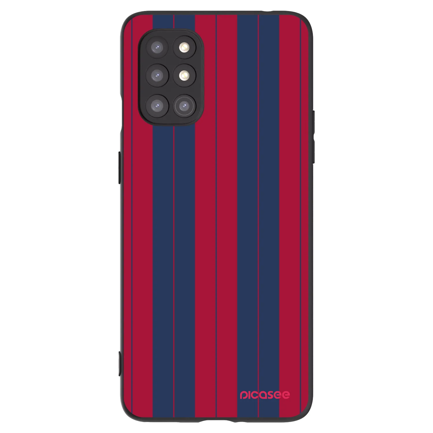 Picasee Μαύρη θήκη σιλικόνης για OnePlus 8T - Yacht club