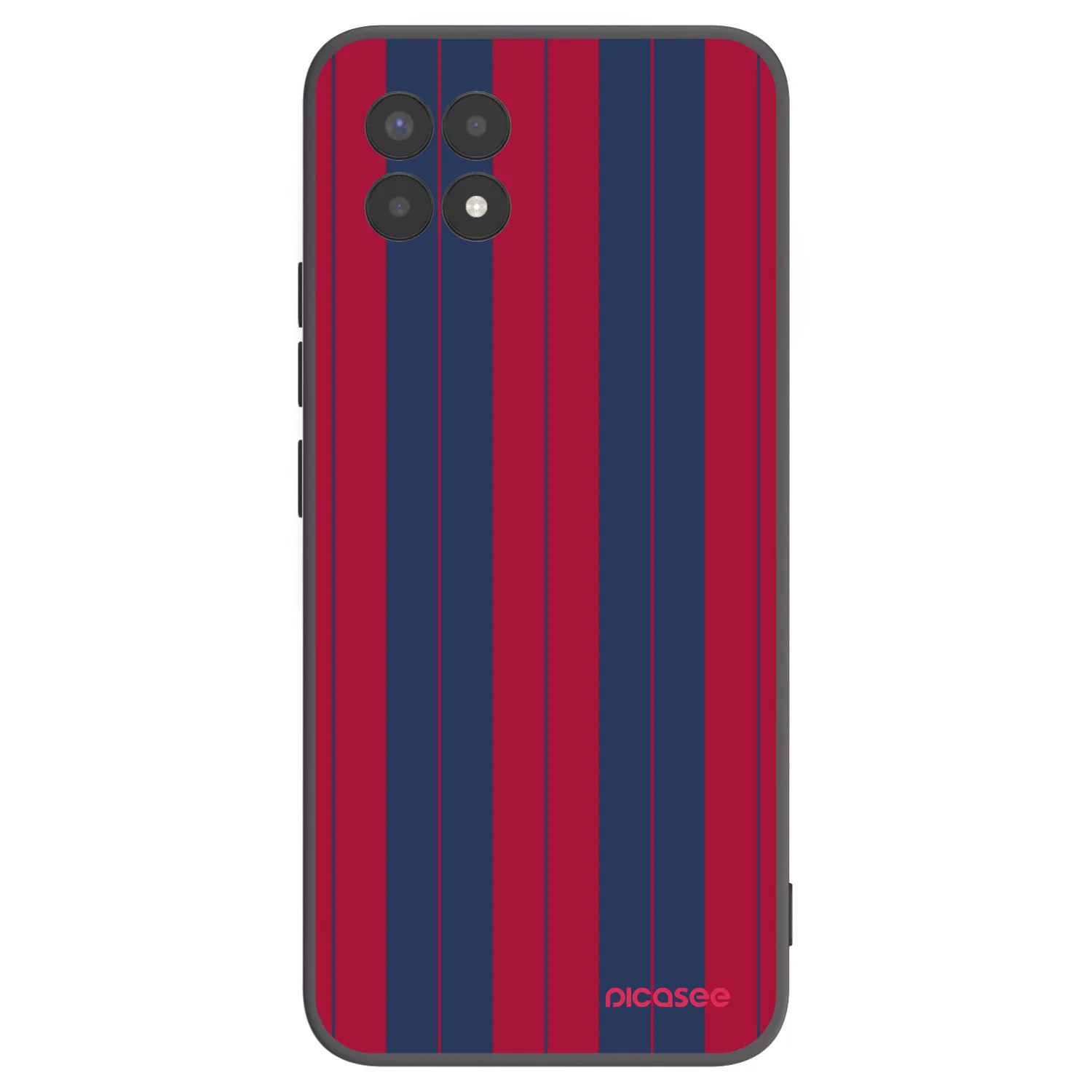 Picasee Μαύρη θήκη σιλικόνης για Realme 8i - Yacht club