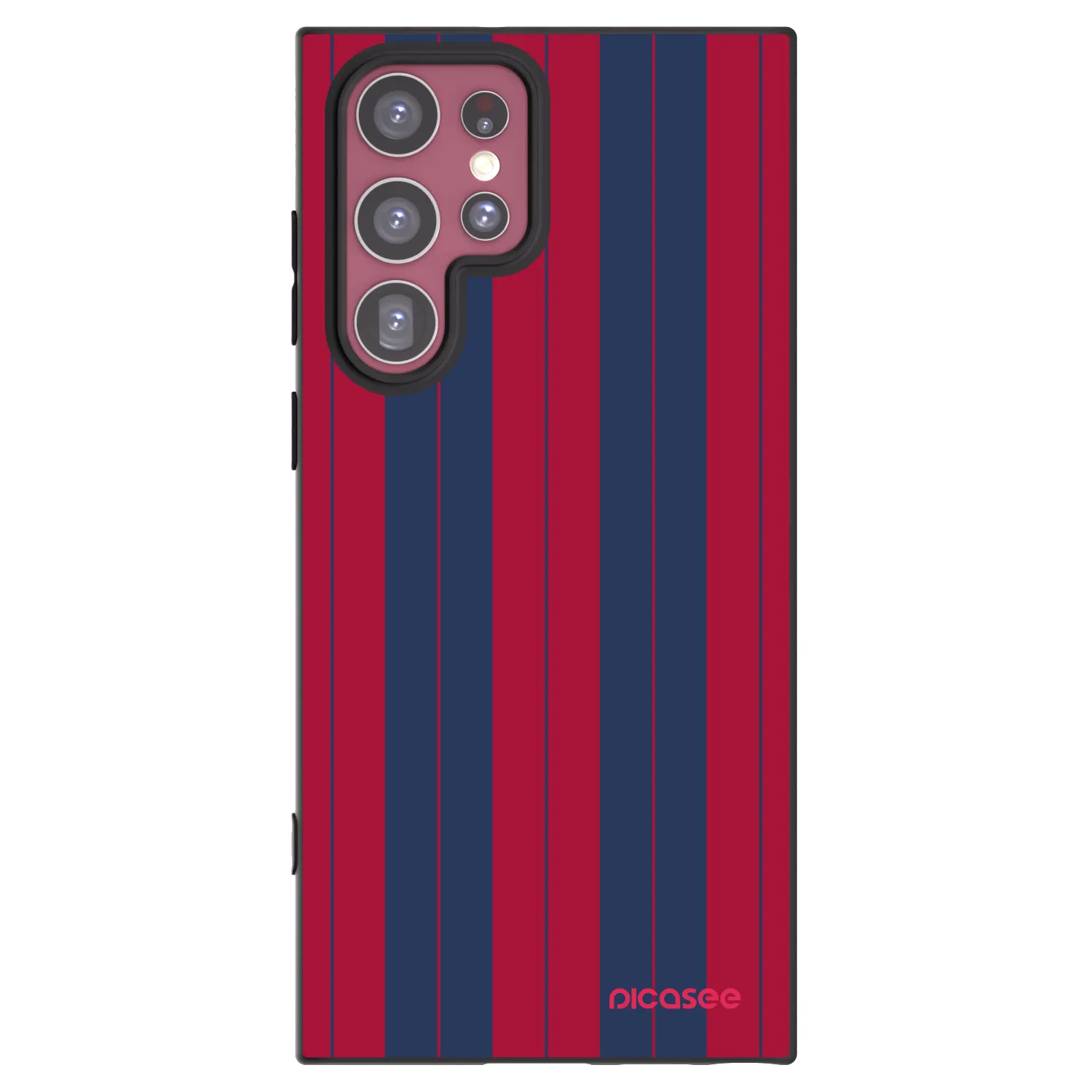 Picasee Μαύρη θήκη σιλικόνης για Samsung Galaxy S22 Ultra 5G - Yacht club