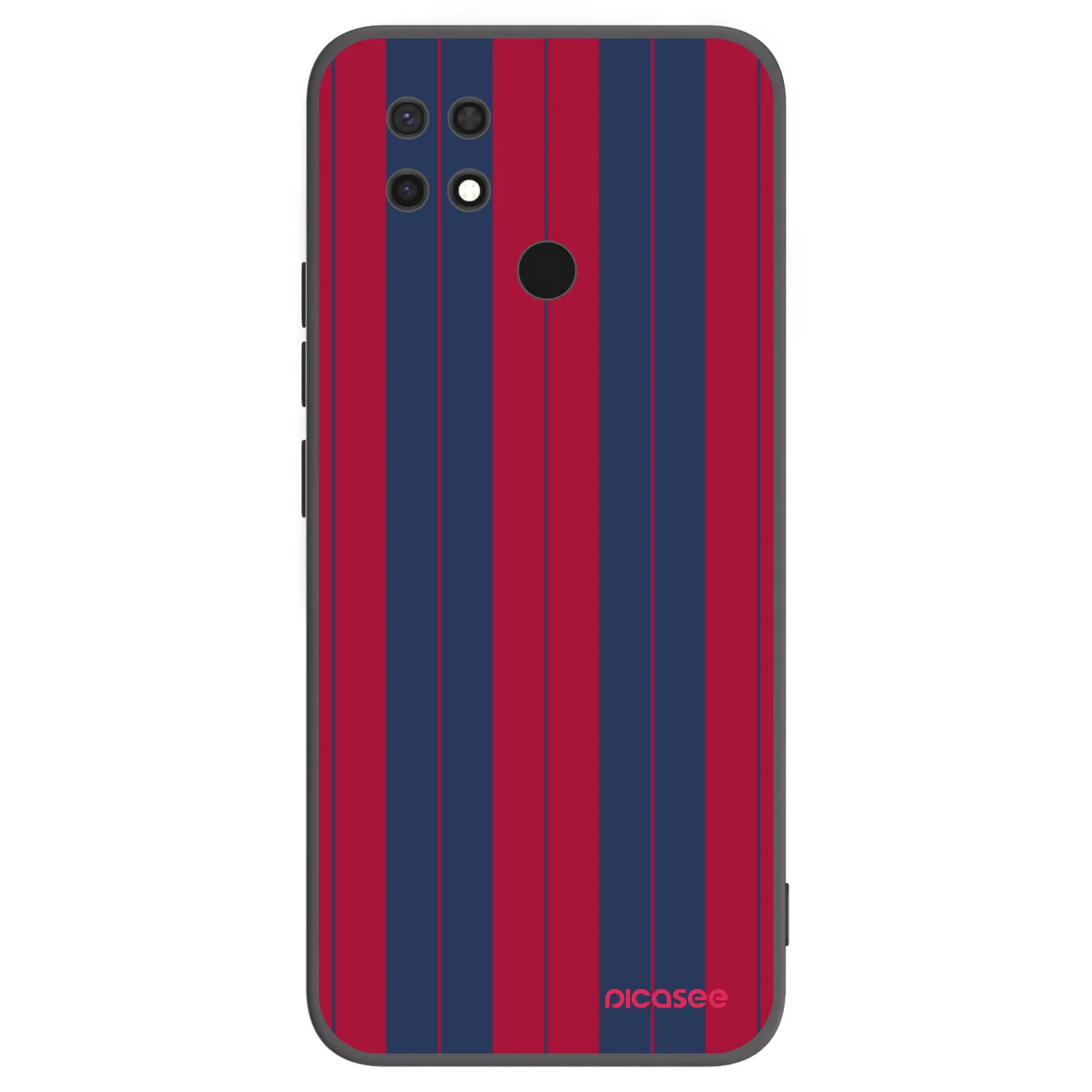 Picasee Μαύρη θήκη σιλικόνης για Xiaomi Redmi 10C - Yacht club