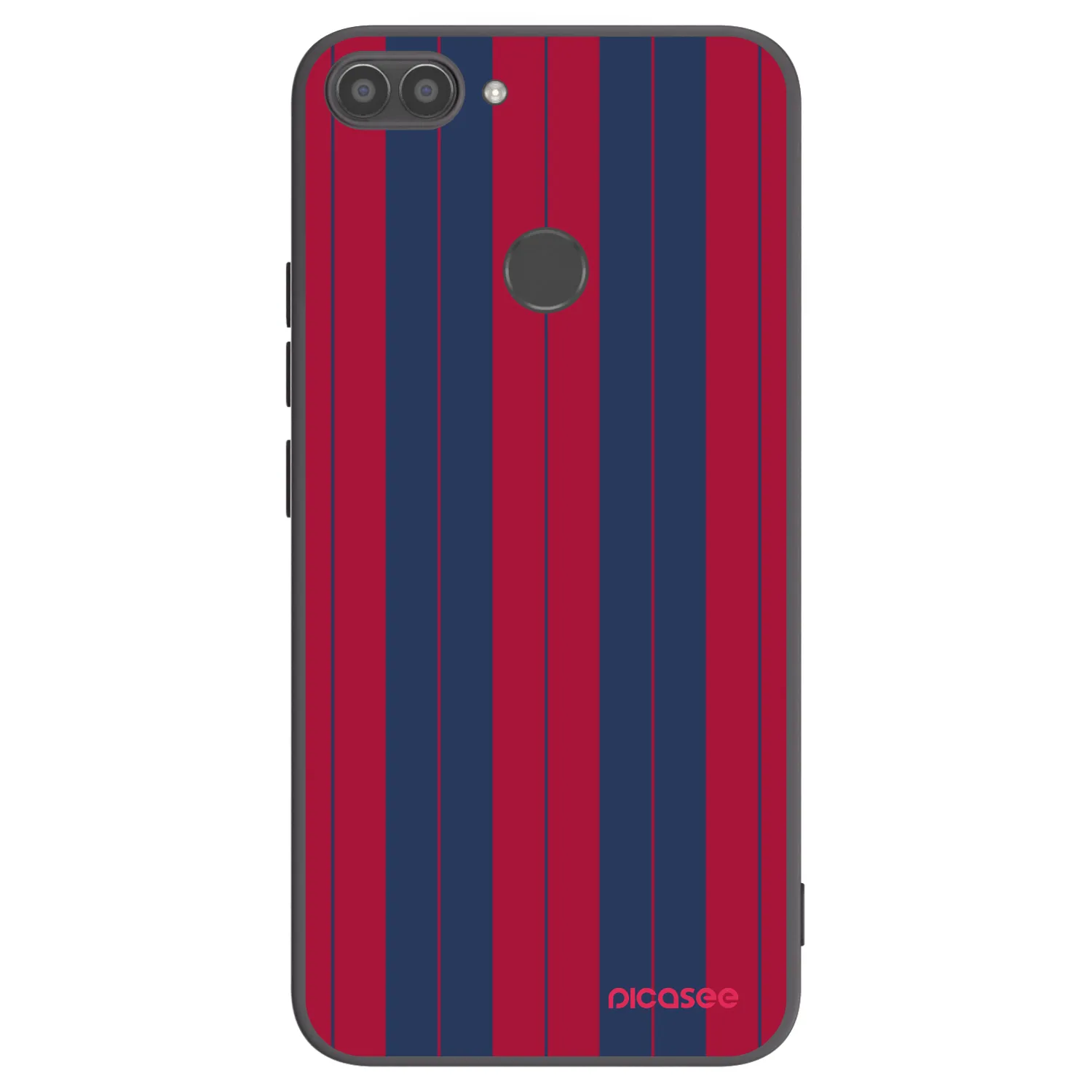 Picasee Μαύρη θήκη σιλικόνης για Huawei P Smart - Yacht club