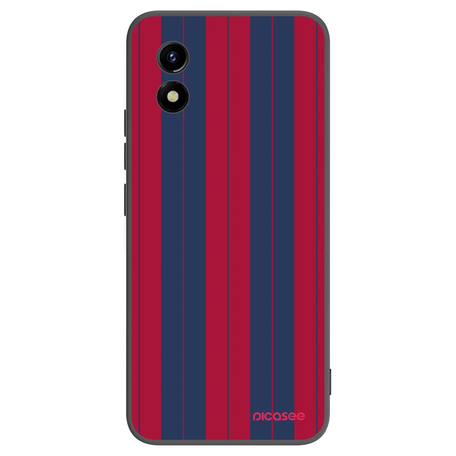 Picasee Μαύρη θήκη σιλικόνης για Vivo Y01 - Yacht club