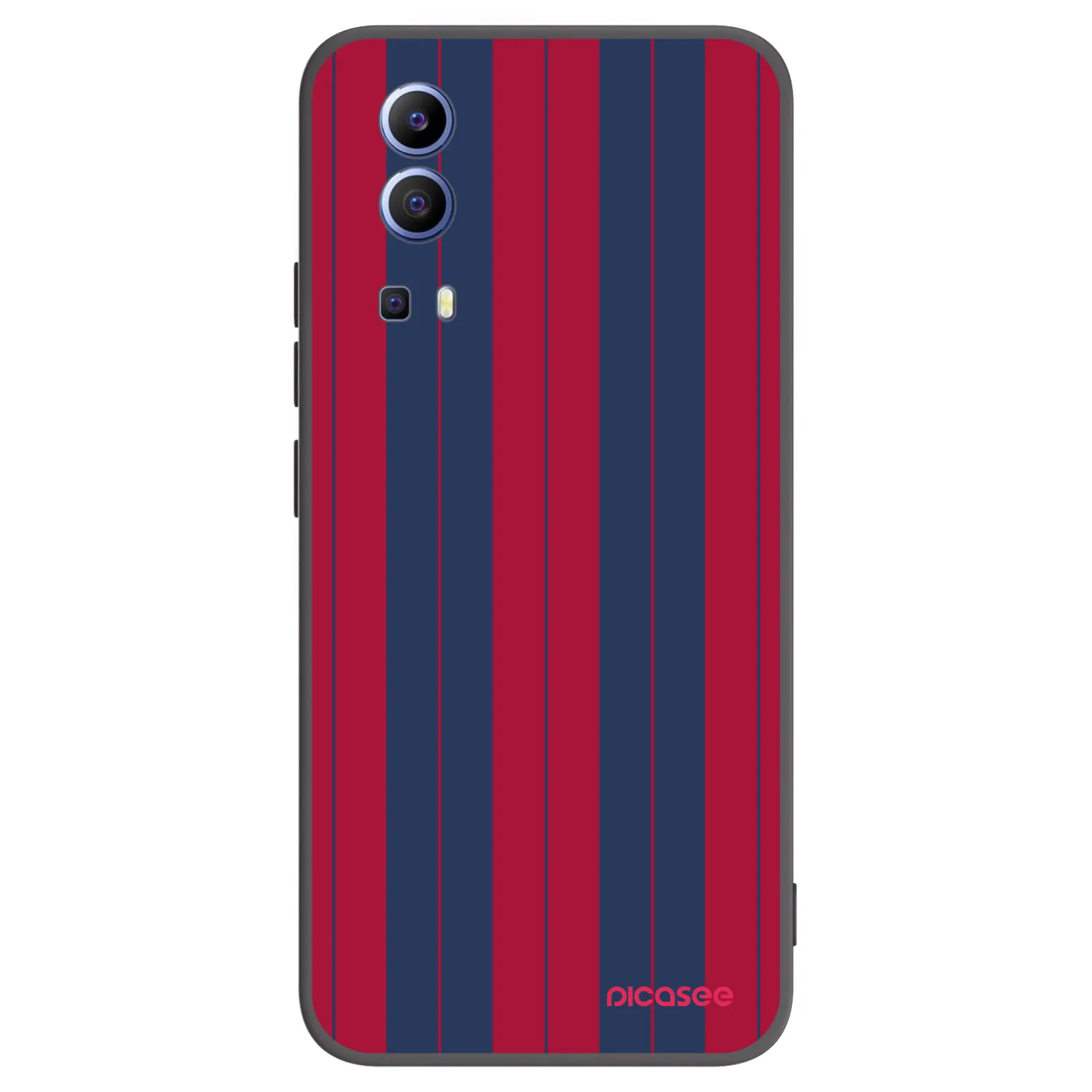 Picasee Μαύρη θήκη σιλικόνης για Vivo Y52 5G - Yacht club