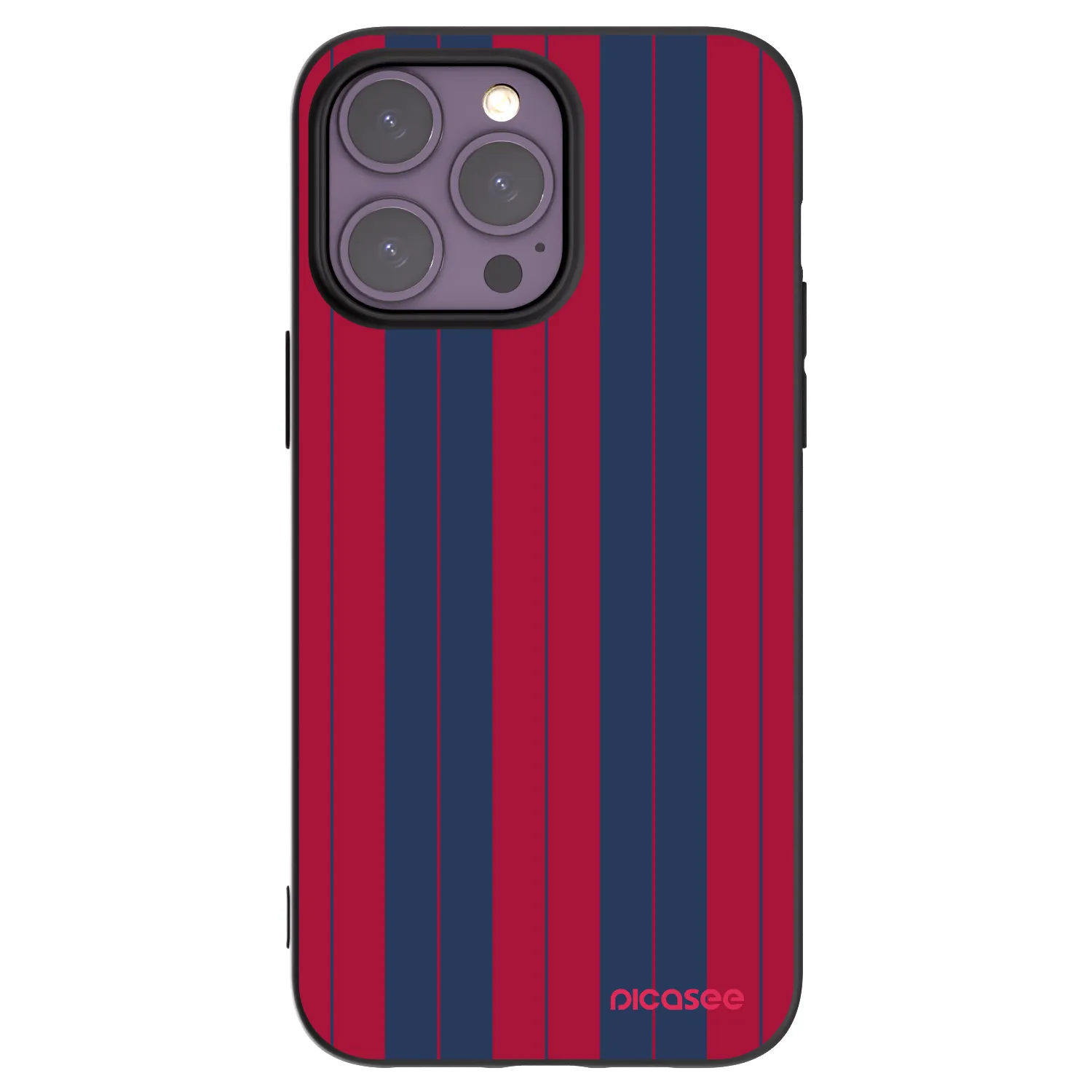 Picasee Μαύρη θήκη σιλικόνης για Apple iPhone 14 Pro Max - Yacht club