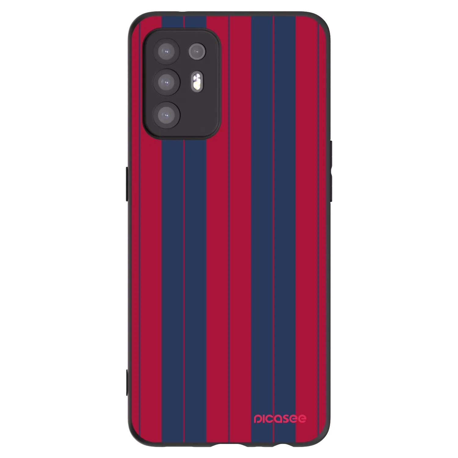 Picasee Μαύρη θήκη σιλικόνης για OPPO A94 5G - Yacht club