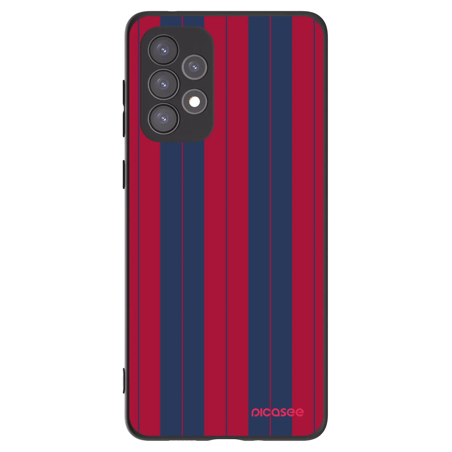 Picasee Μαύρη θήκη σιλικόνης για Samsung Galaxy A73 5G - Yacht club