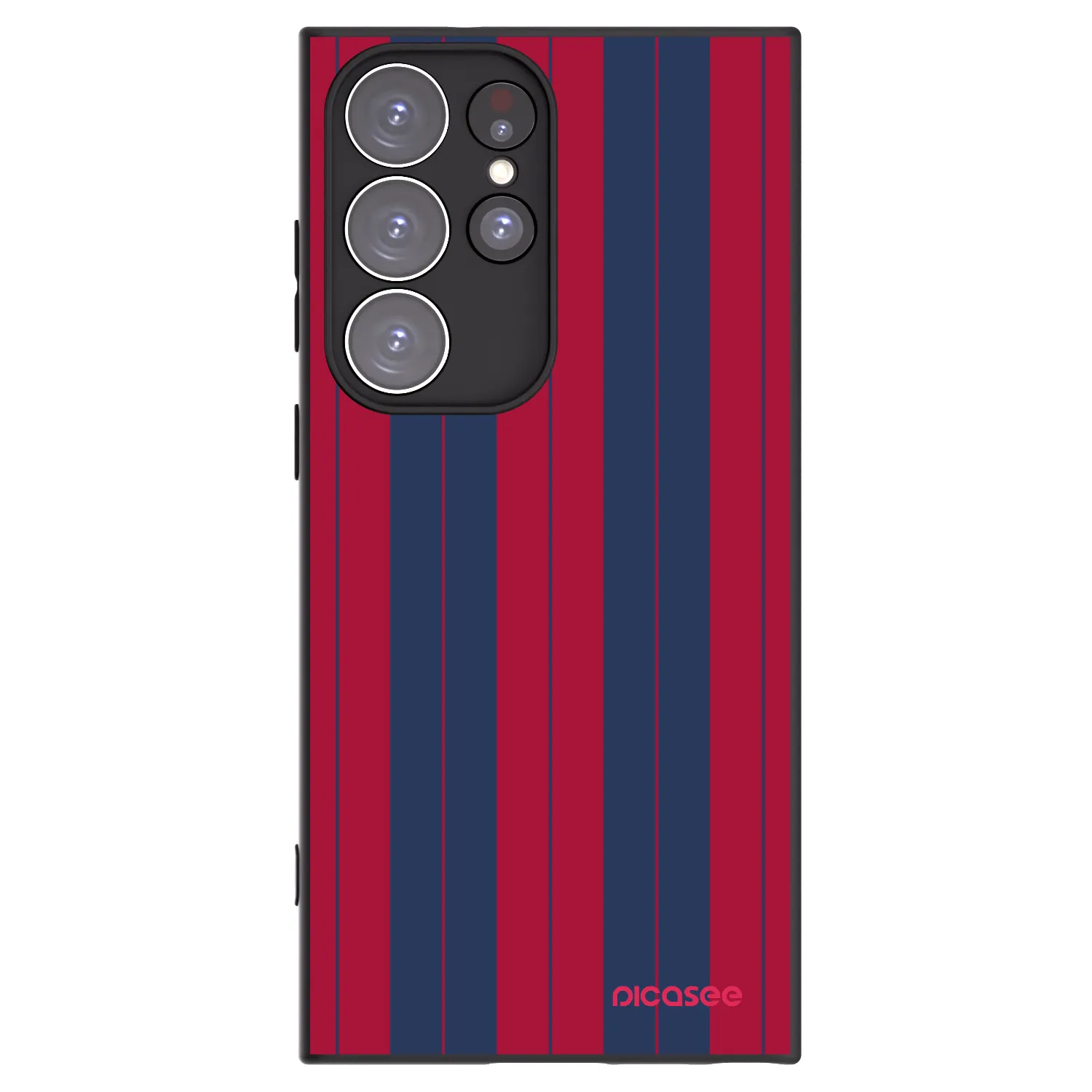 Picasee Μαύρη θήκη σιλικόνης για Samsung Galaxy S23 Ultra 5G - Yacht club