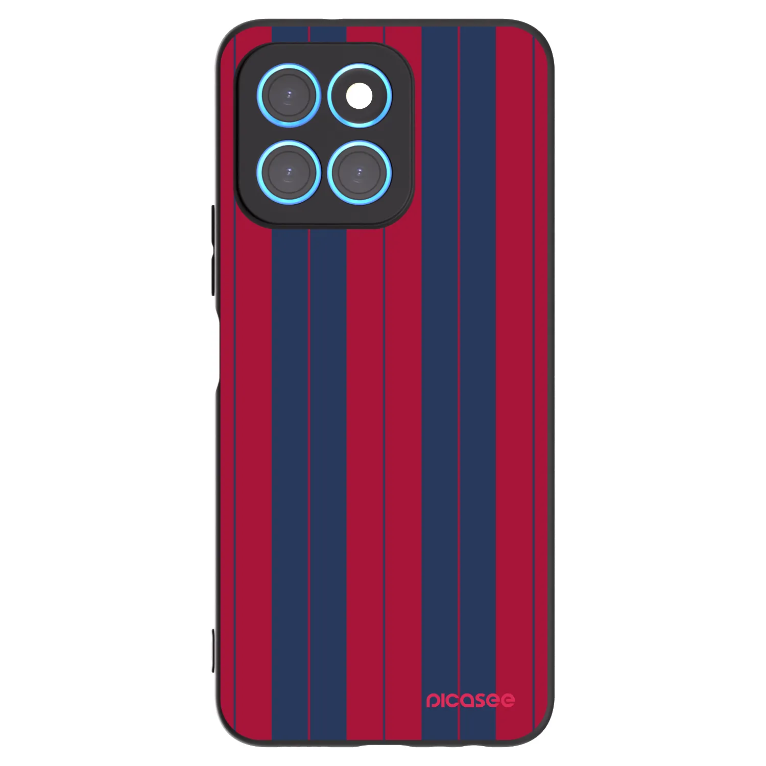 Picasee Μαύρη θήκη σιλικόνης για Honor X8 5G - Yacht club
